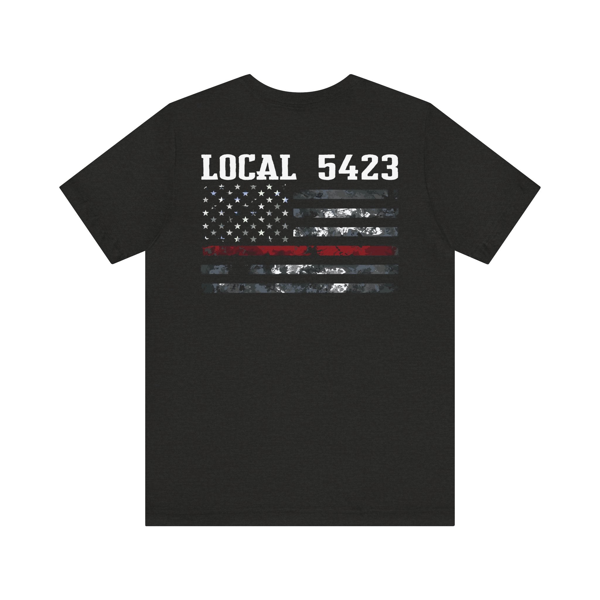 Manheim Township Local 5423 white - Bella+Canvas Soft Unisex Tee