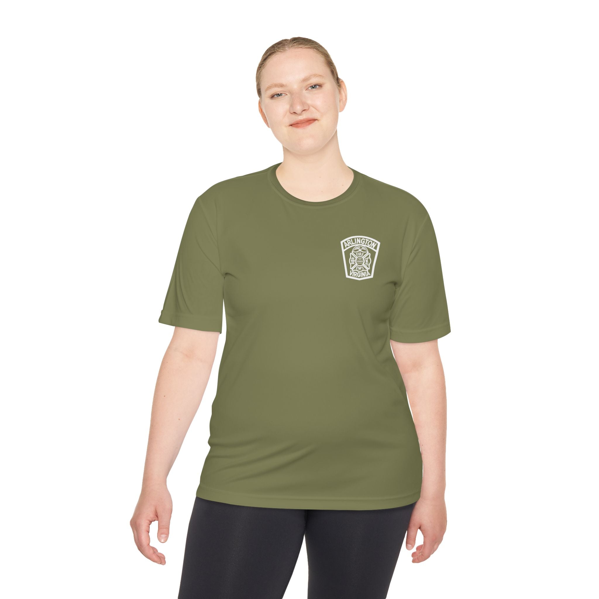 ACFD Firefighter Old Patch - Sport-Tek ST350 Unisex Moisture Wicking Tee