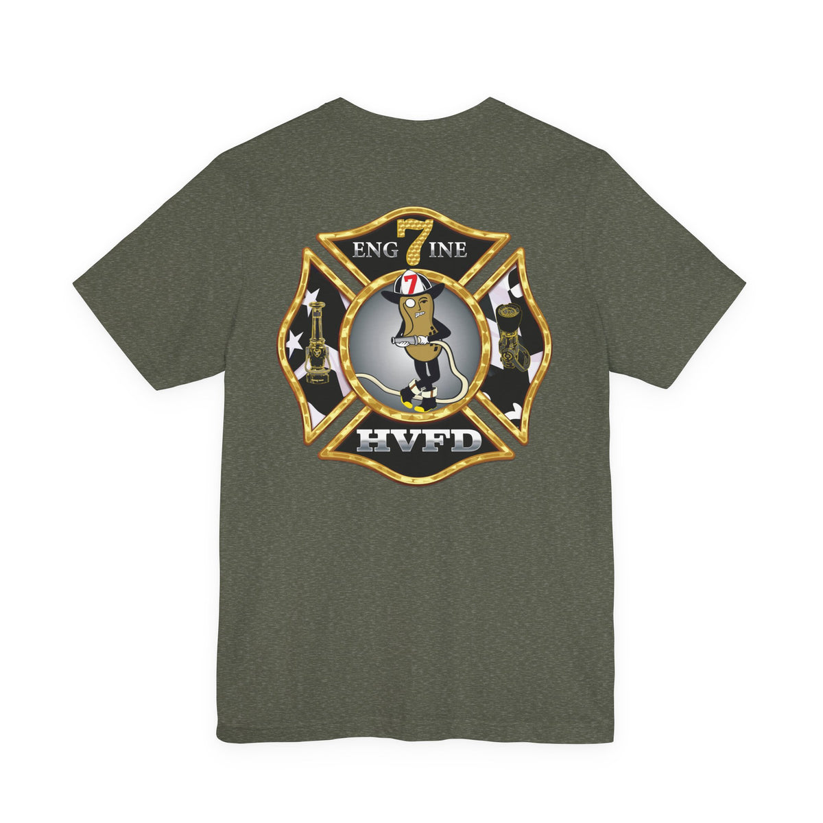 Hollywood MD Eng7ine New logo - Unisex Soft Jersey Short Sleeve Tee
