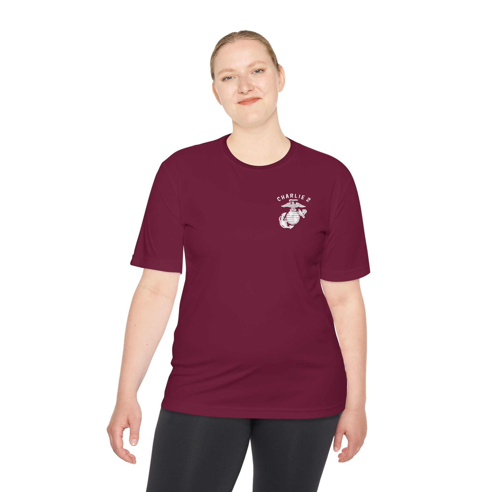 Charlie 2 Ronin (white logo) - Unisex Moisture Wicking Tee