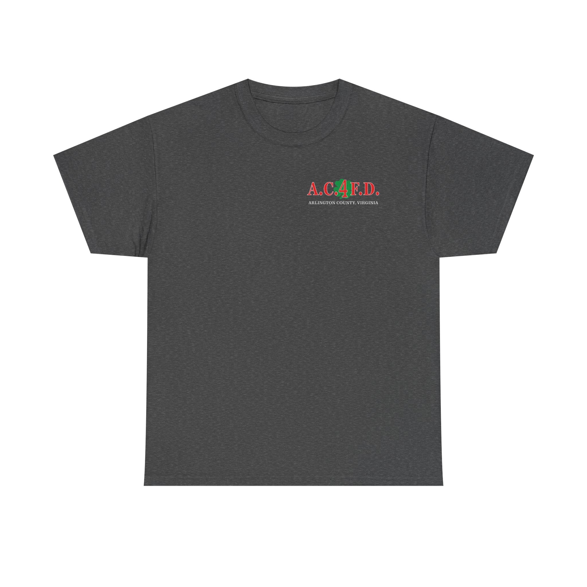 Station 4 AC4FD front / Clover back - Gildan 100% Cotton Tee Unisex Heavy
