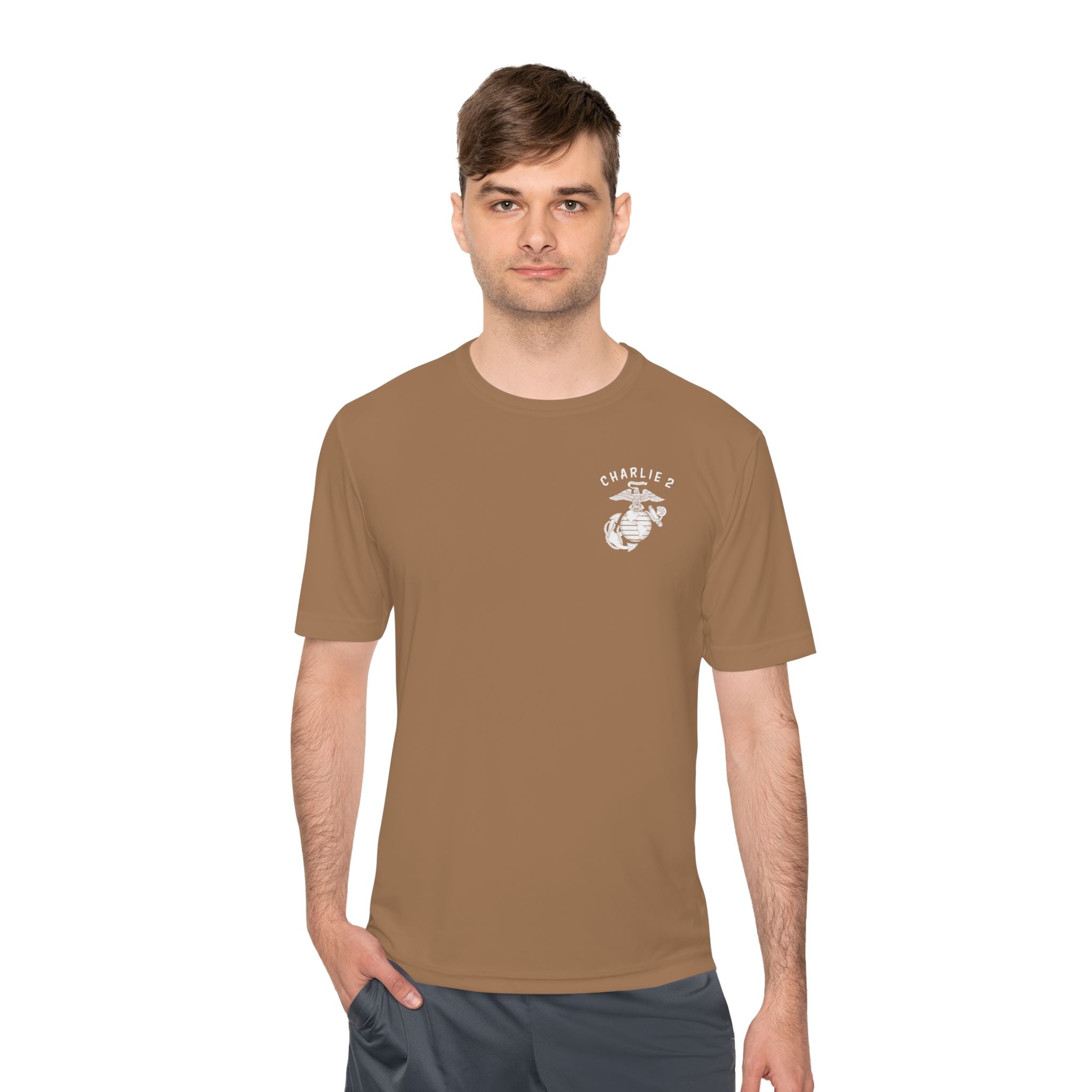 Charlie 2 Ronin (white logo) - Unisex Moisture Wicking Tee