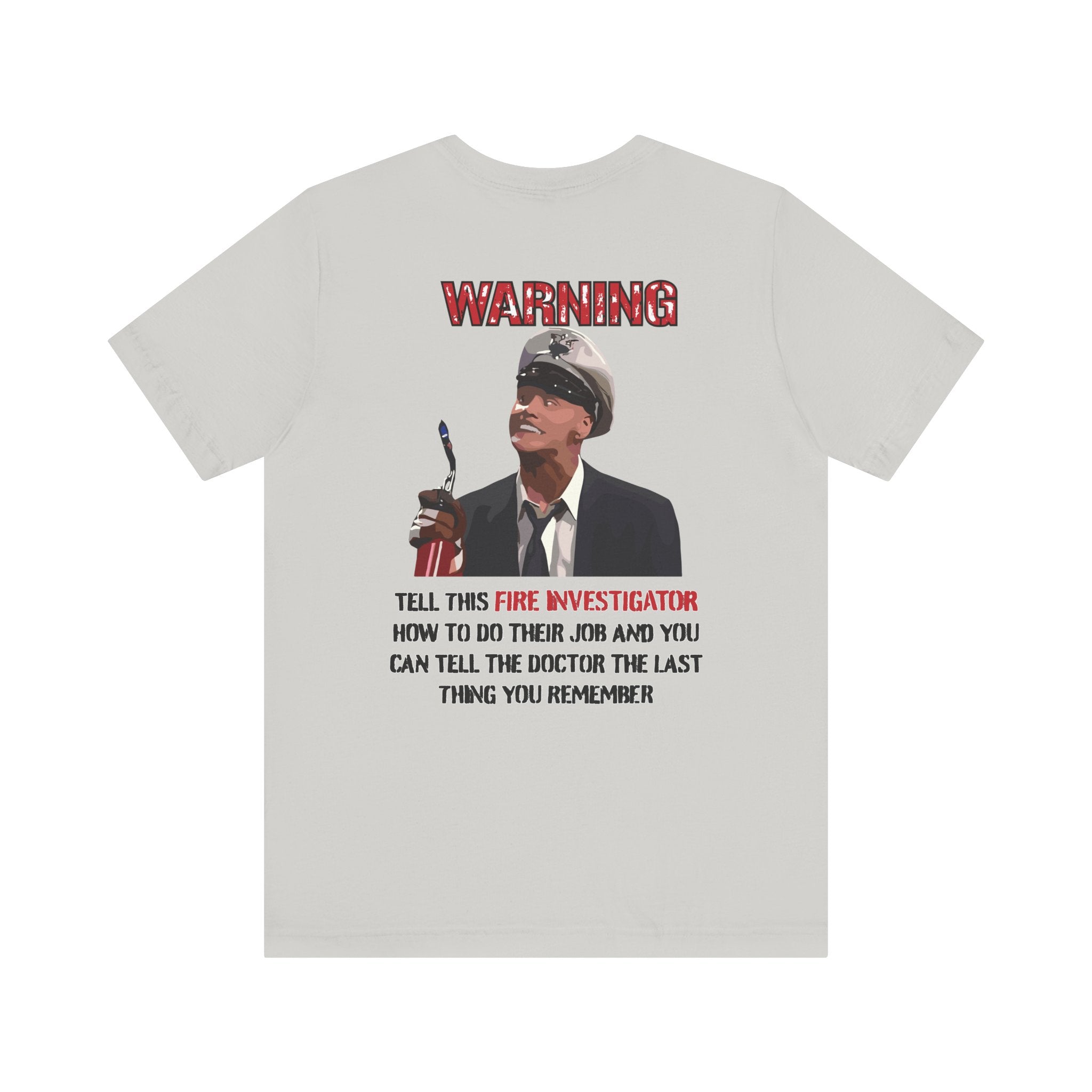 Fire Marshal Funny Shirt - Heavy Cotton Unisex Tee -