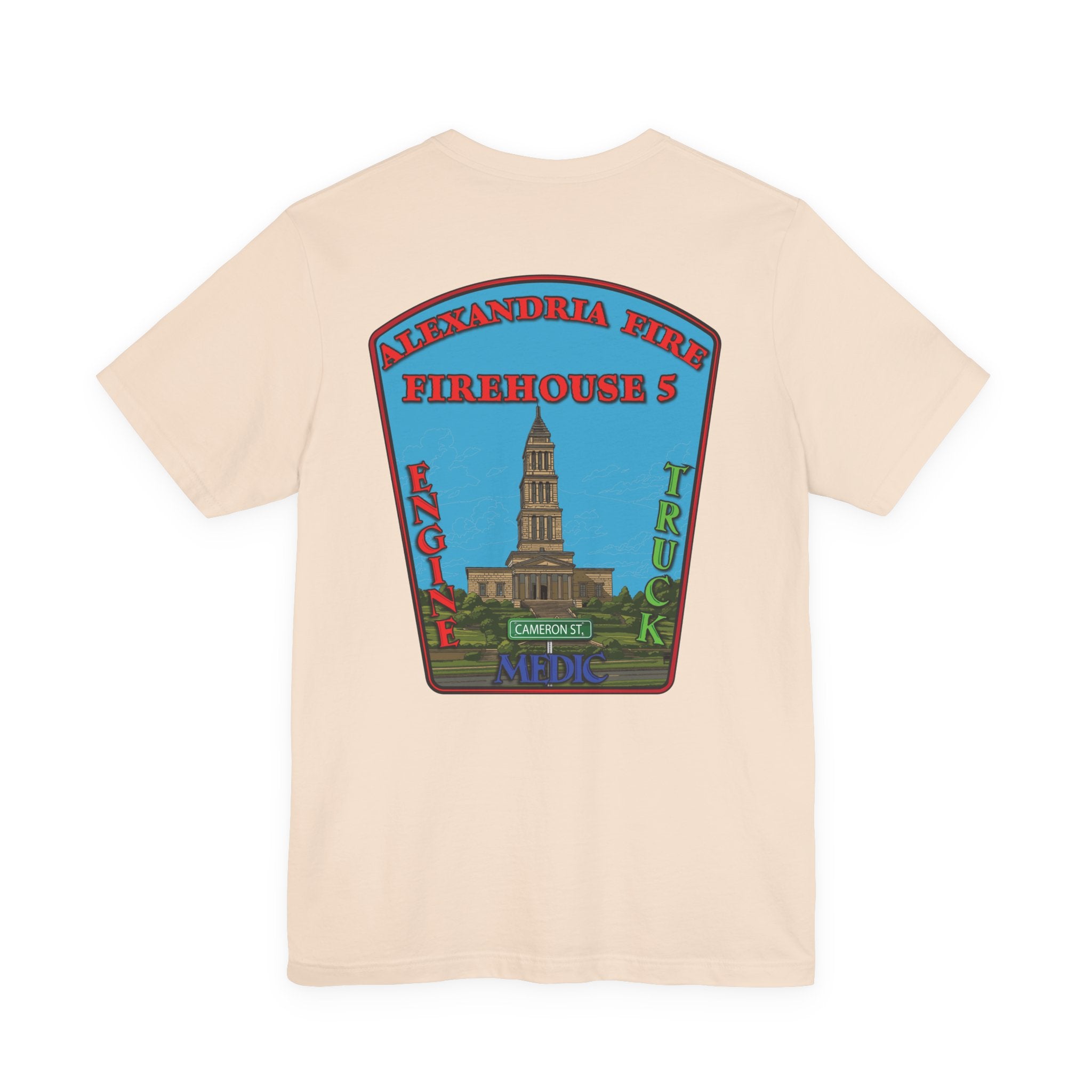 Alexandria Station 5 version 3 - Bella+Canvas Soft Unisex Tee