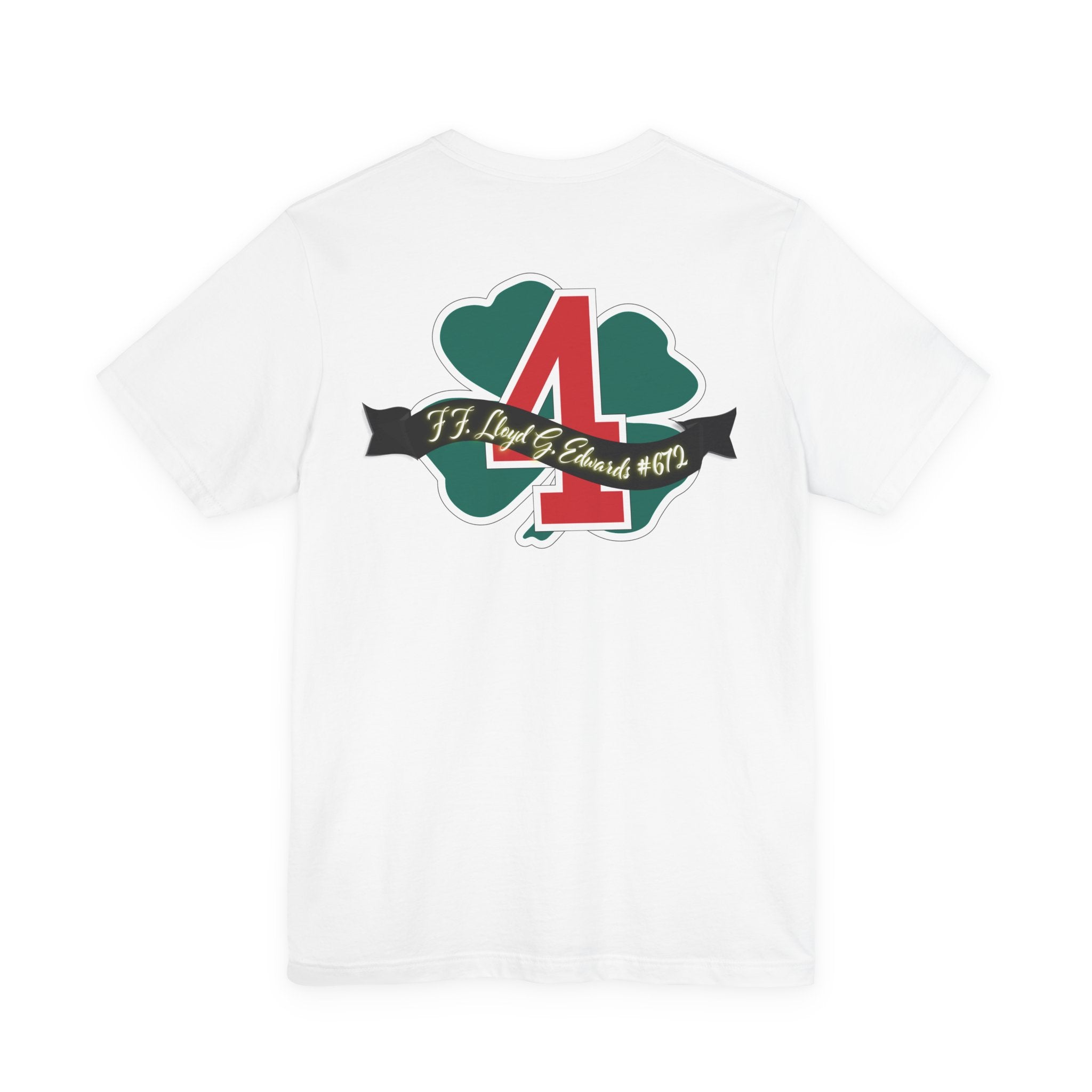 Clover Lloyd Edwards Memorial Shirt  - Unisex Jersey Short Sleeve Tee