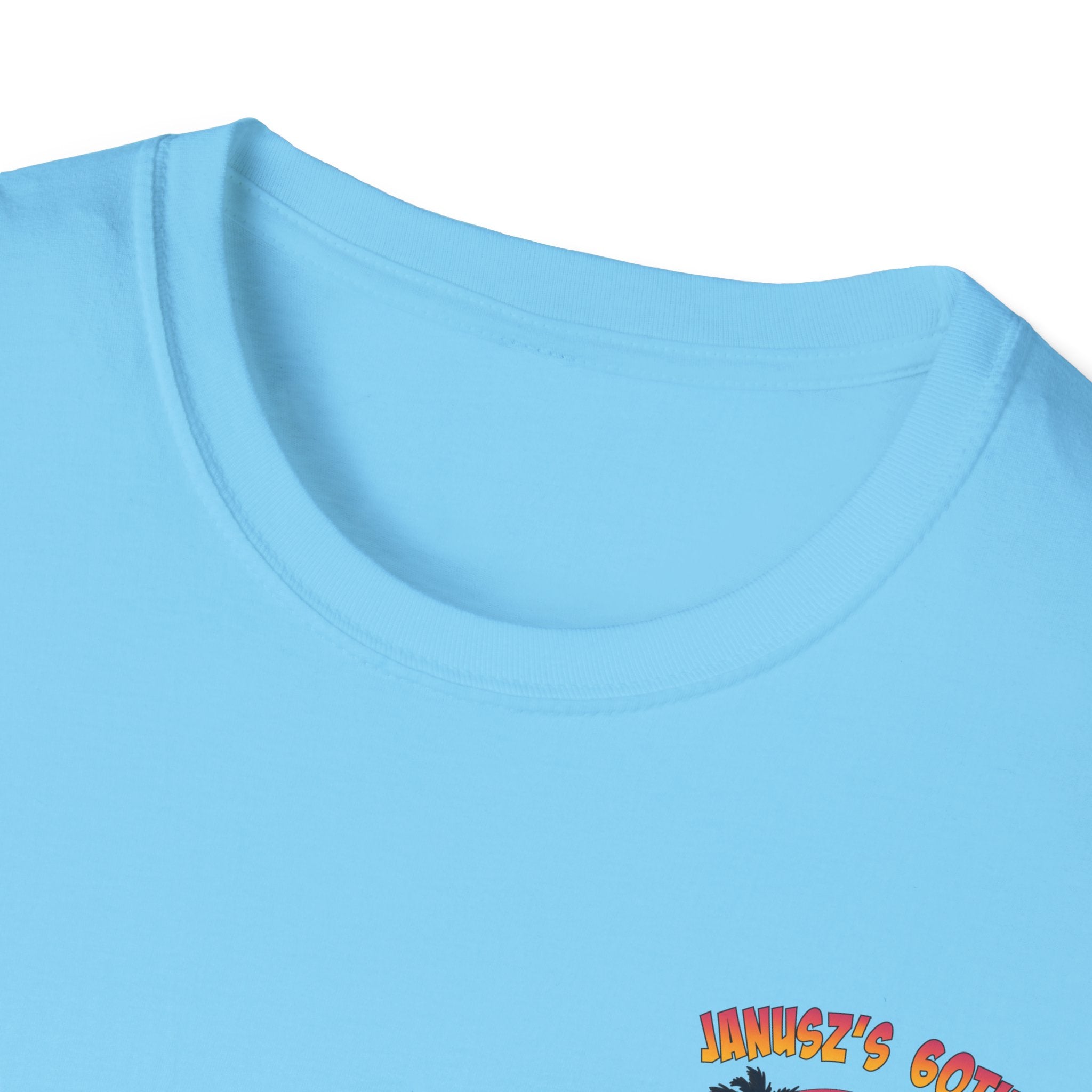 Renee Family Cruise Colorful - Unisex Softstyle Cotton T-Shirt