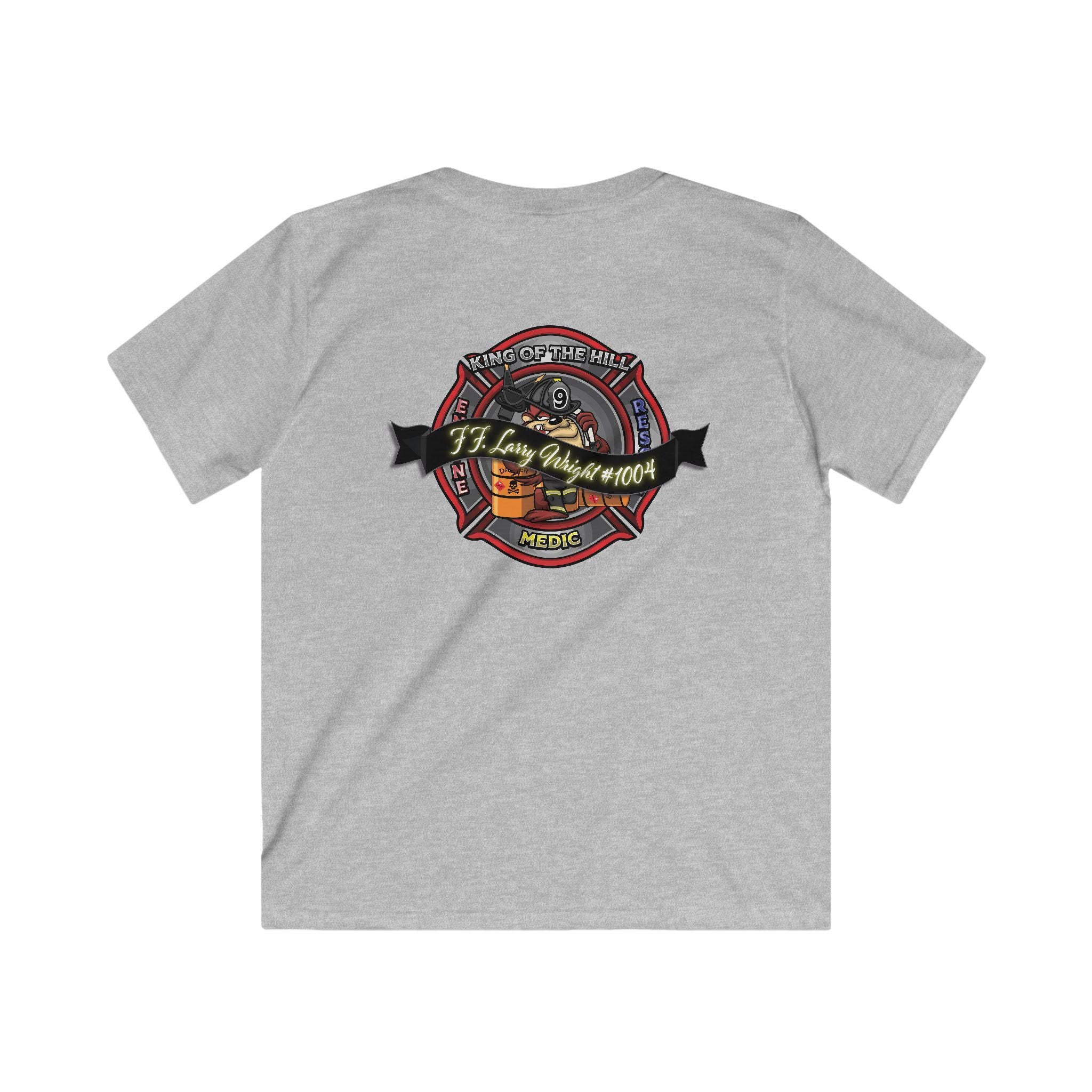 Kids Youth - Larry Wright Memorial Shirt - Kids Youth Gildan Softstyle Tee
