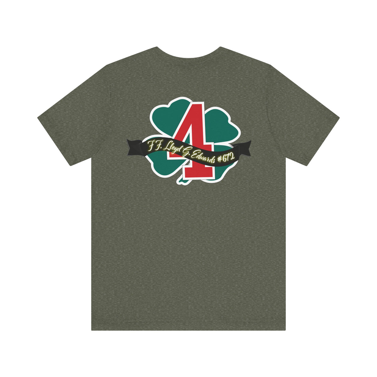 Clover Lloyd Edwards Memorial Shirt  - Unisex Jersey Short Sleeve Tee