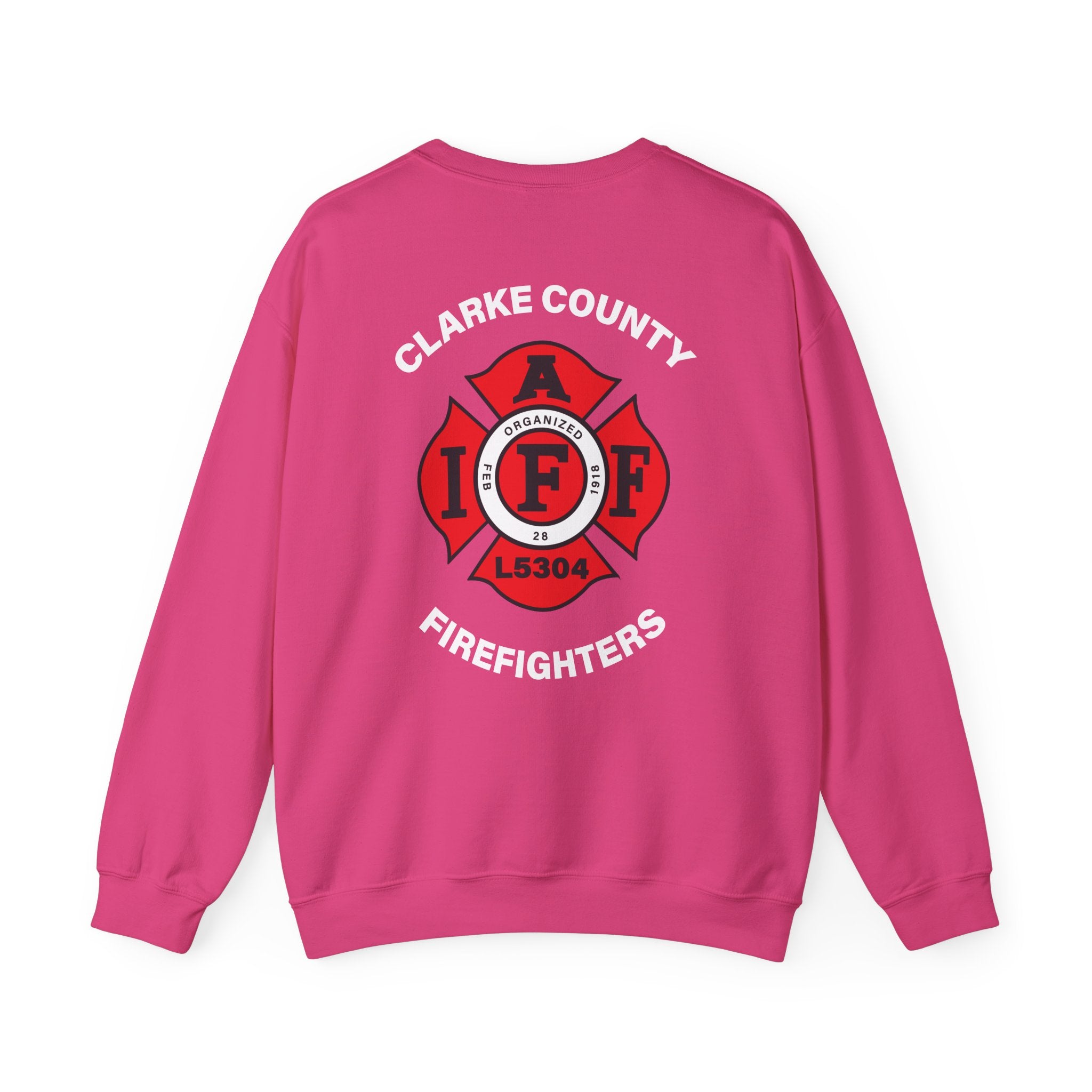 Clarke County Fire Local 5304 - Gildan Unisex Heavy Blend™ Crewneck Sweatshirt