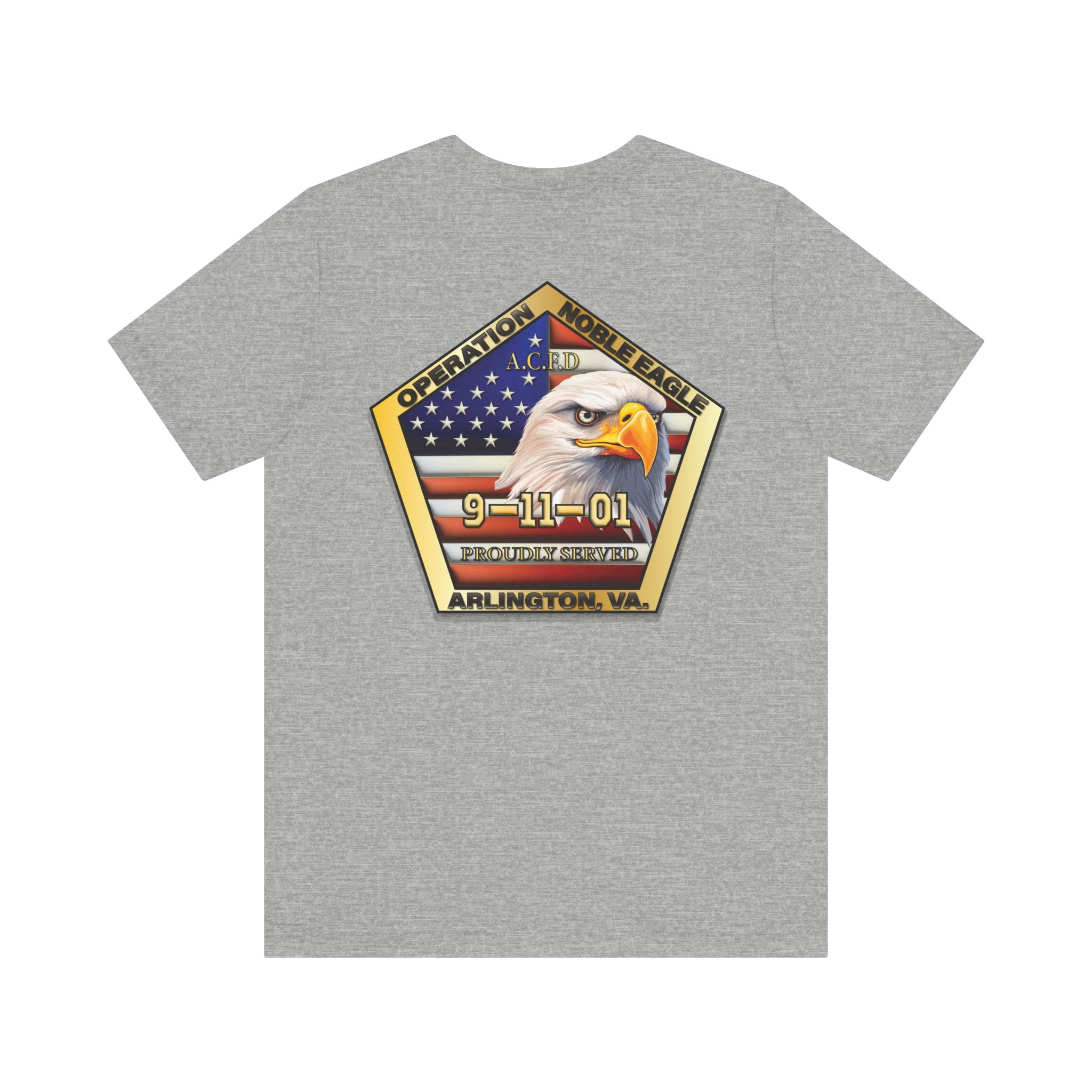 Operation Noble Eagle/Old Arlington Patch - Bella+Canvas Soft Unisex Tee