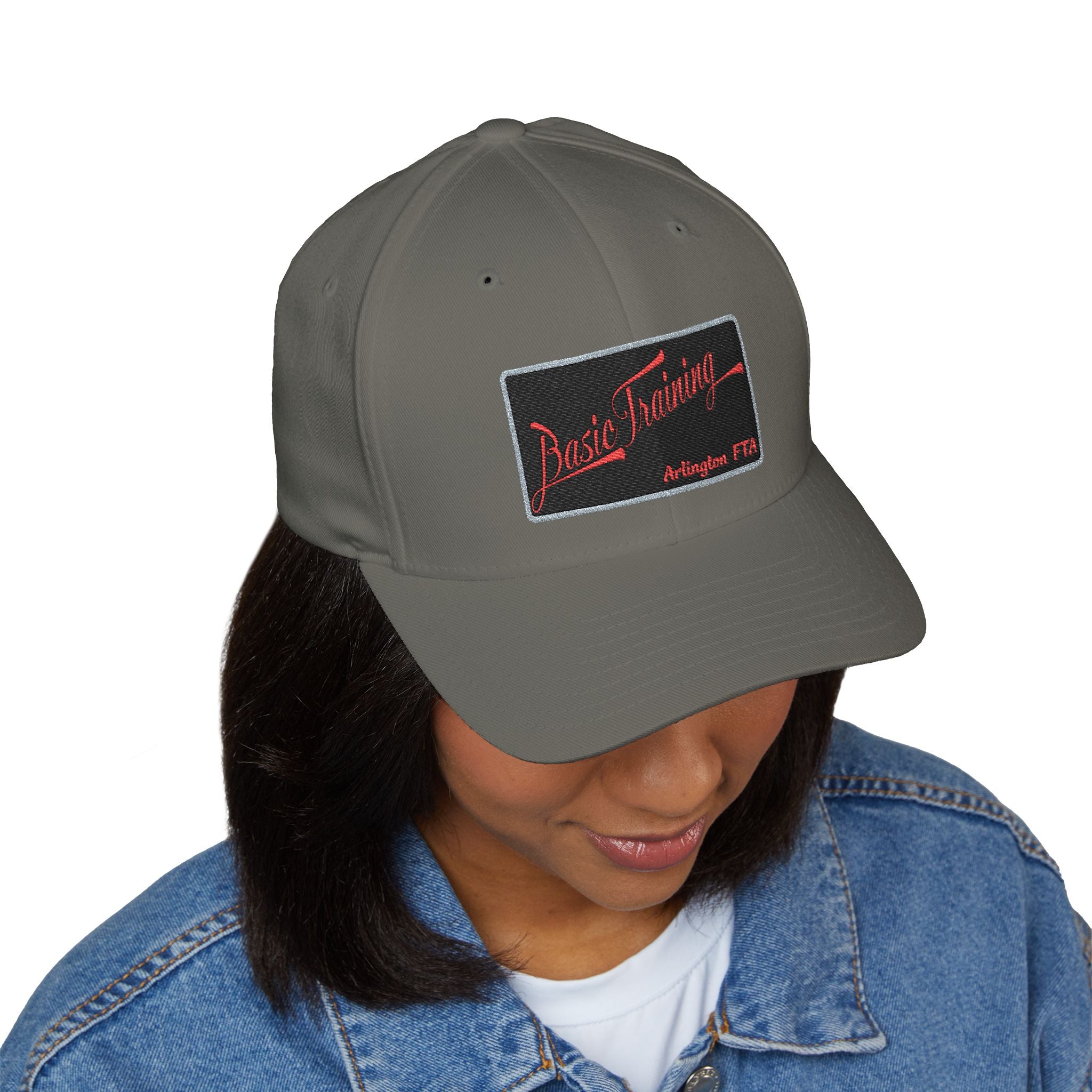 Arlington FTA Basic Training (Fire Training Academy)  - FLEXFIT Closed-Back Structured Cap (Embroidery)