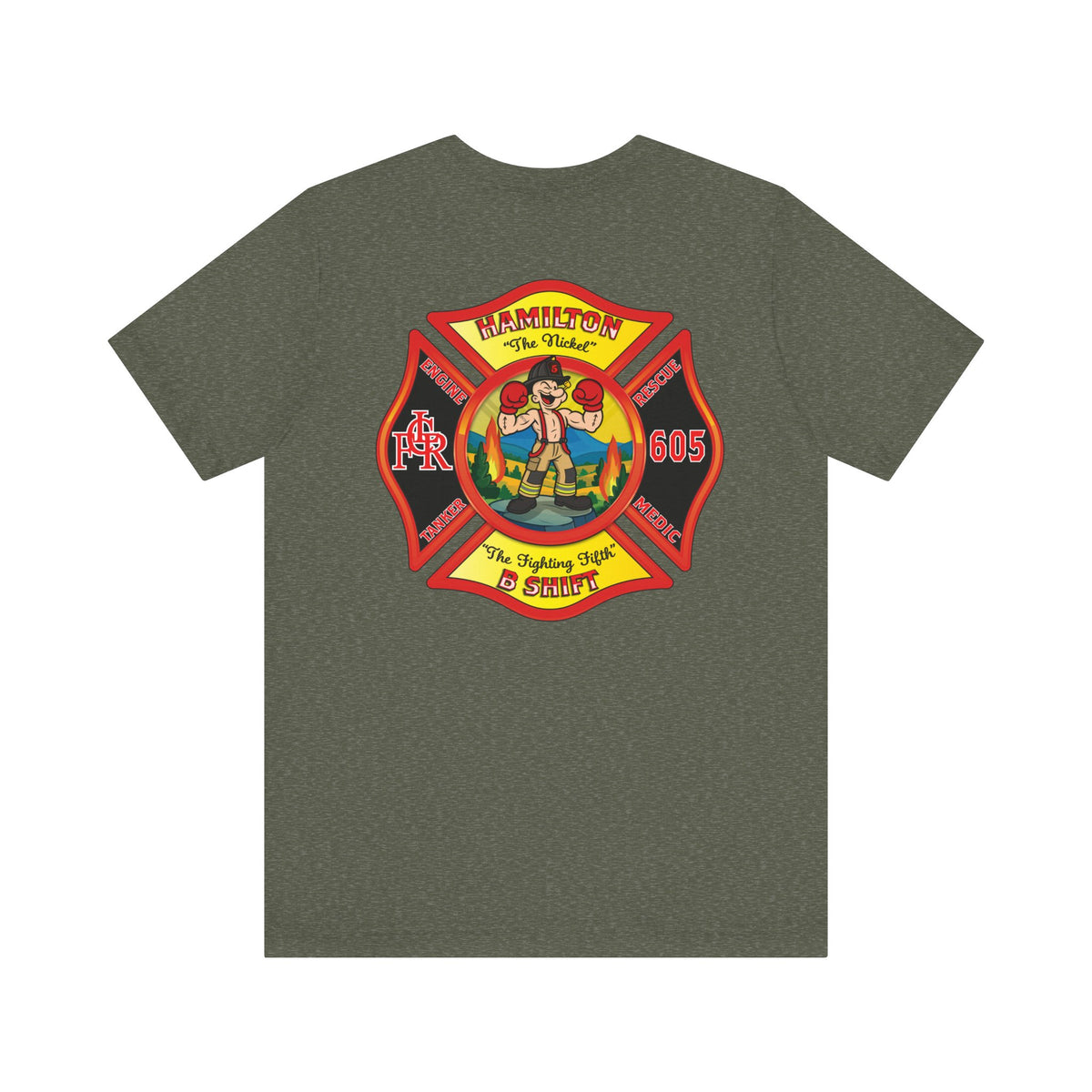 LCFR Hamilton Station 5 version 4 - Bella+Canvas Soft Unisex Tee