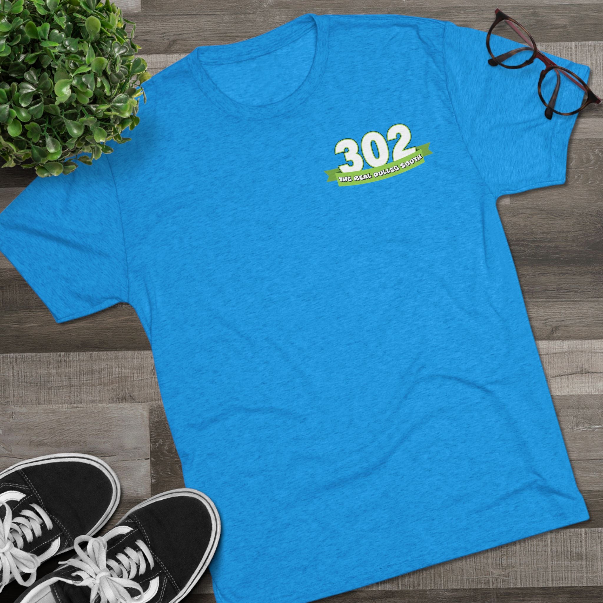 MWAA 302 Real Dulles South - NextLevel Tri-Blend Crew Tee unisex