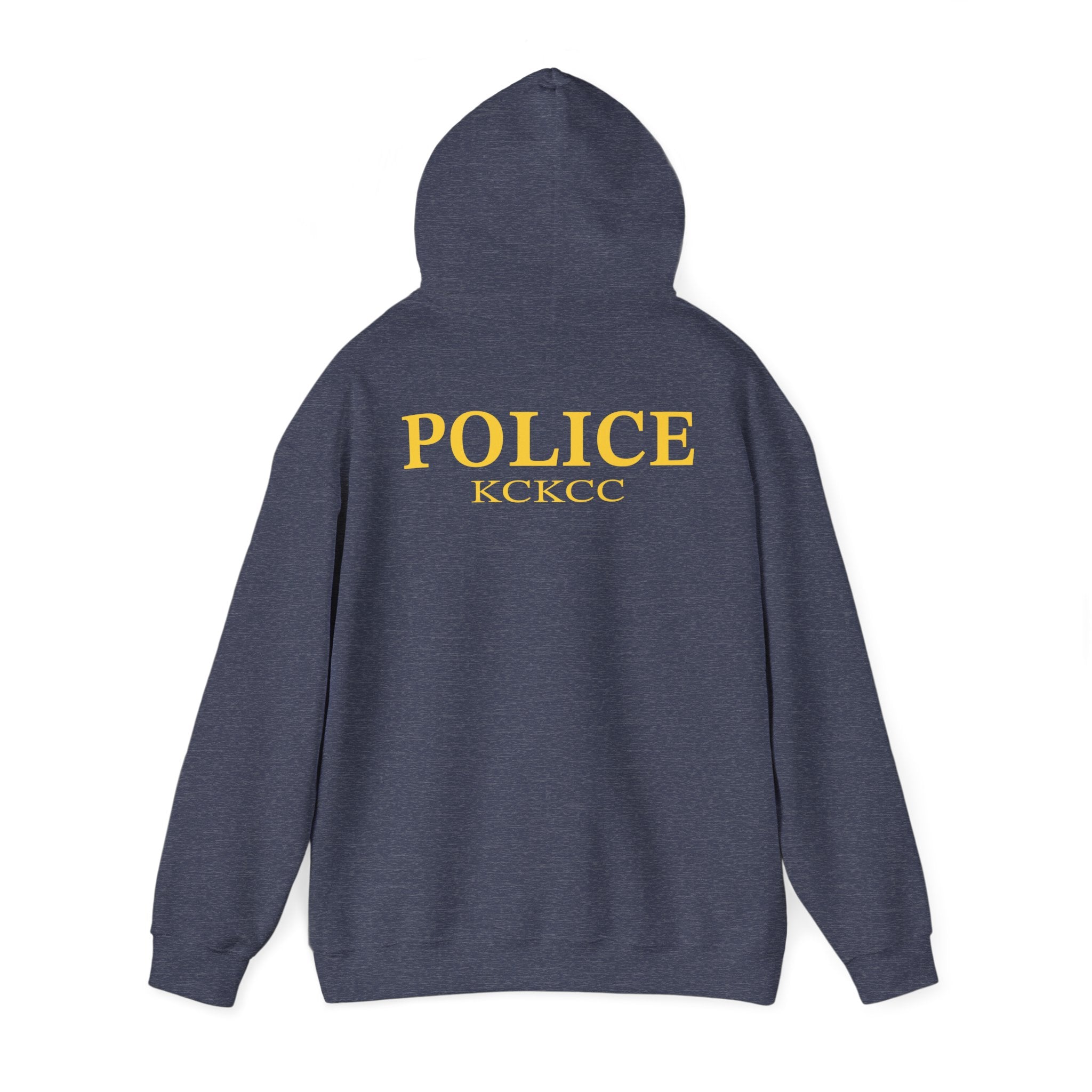 Kansas City College Police Department Badge - Unisex Heavy Blend™ Hooded Sweatshirt