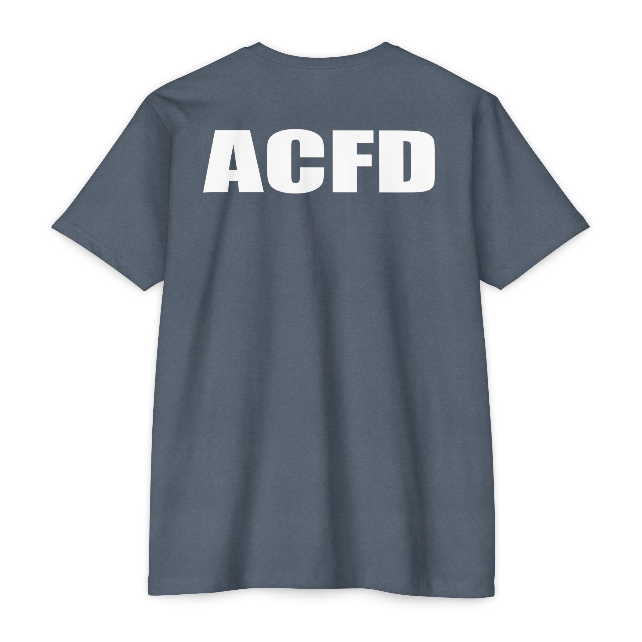 ACFD Firefighter - 60% cotton / 40% polyester Unisex CVC Jersey T-shirt