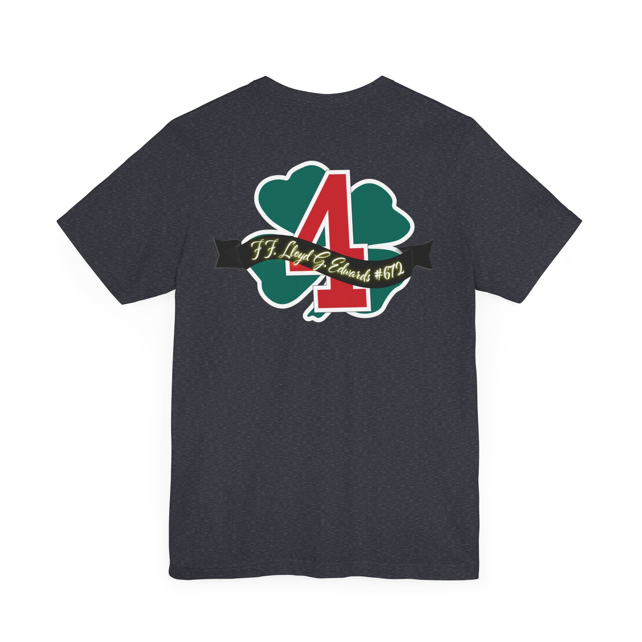 Lloyd Edwards Memorial Shirt  (Proceeds $8.49 per shirt  going to Local 2800 Benevolent Fund)- Unisex Jersey Short Sleeve Tee