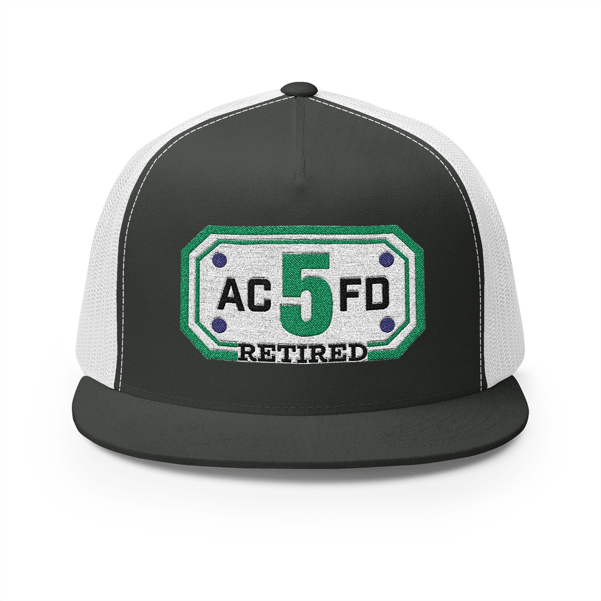 Retired Arlington Truck 5 - 5 Panel Trucker Cap (Embroidery)