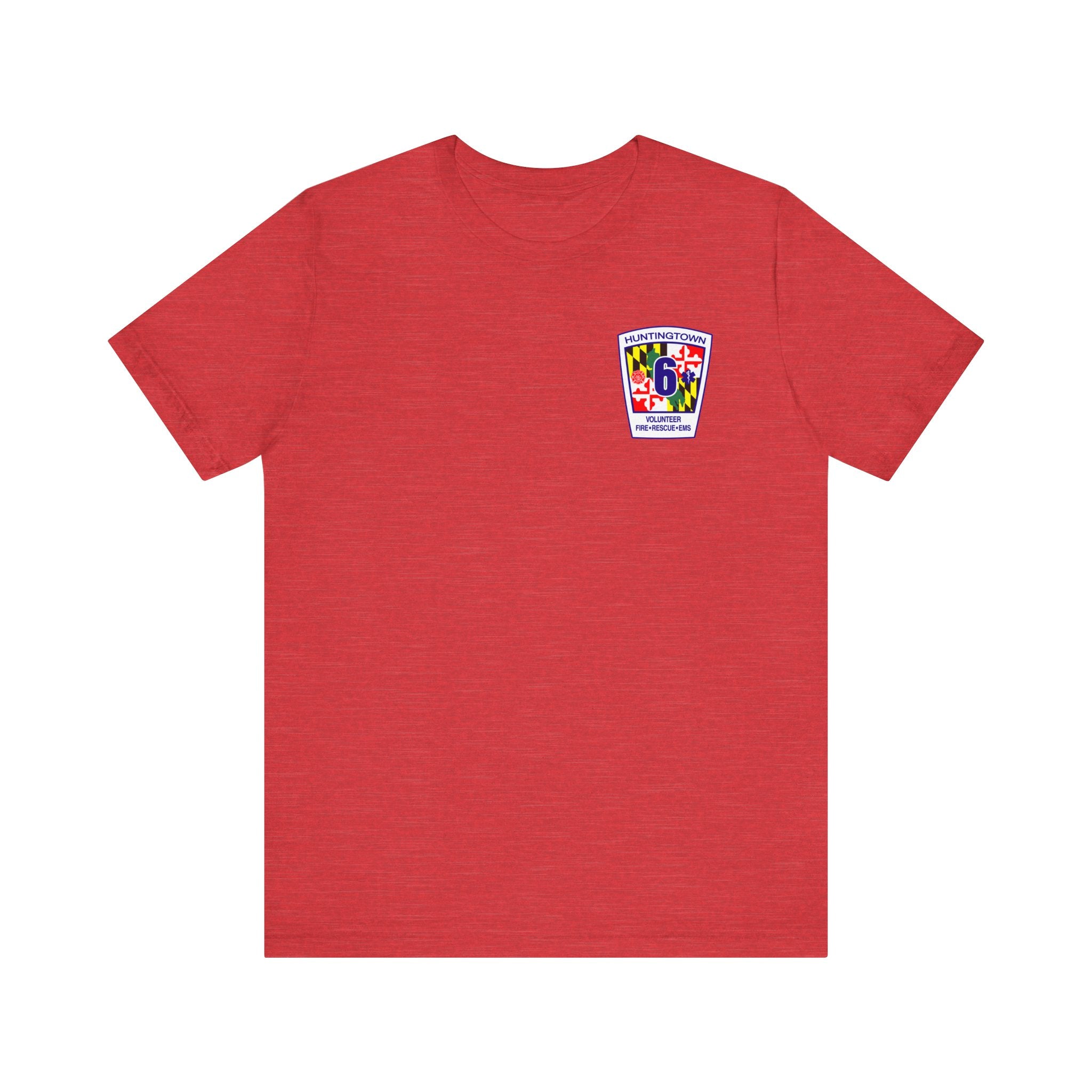 Huntingtown Vol. Fire Boat 6 - Bella+Canvas Soft Unisex Tee