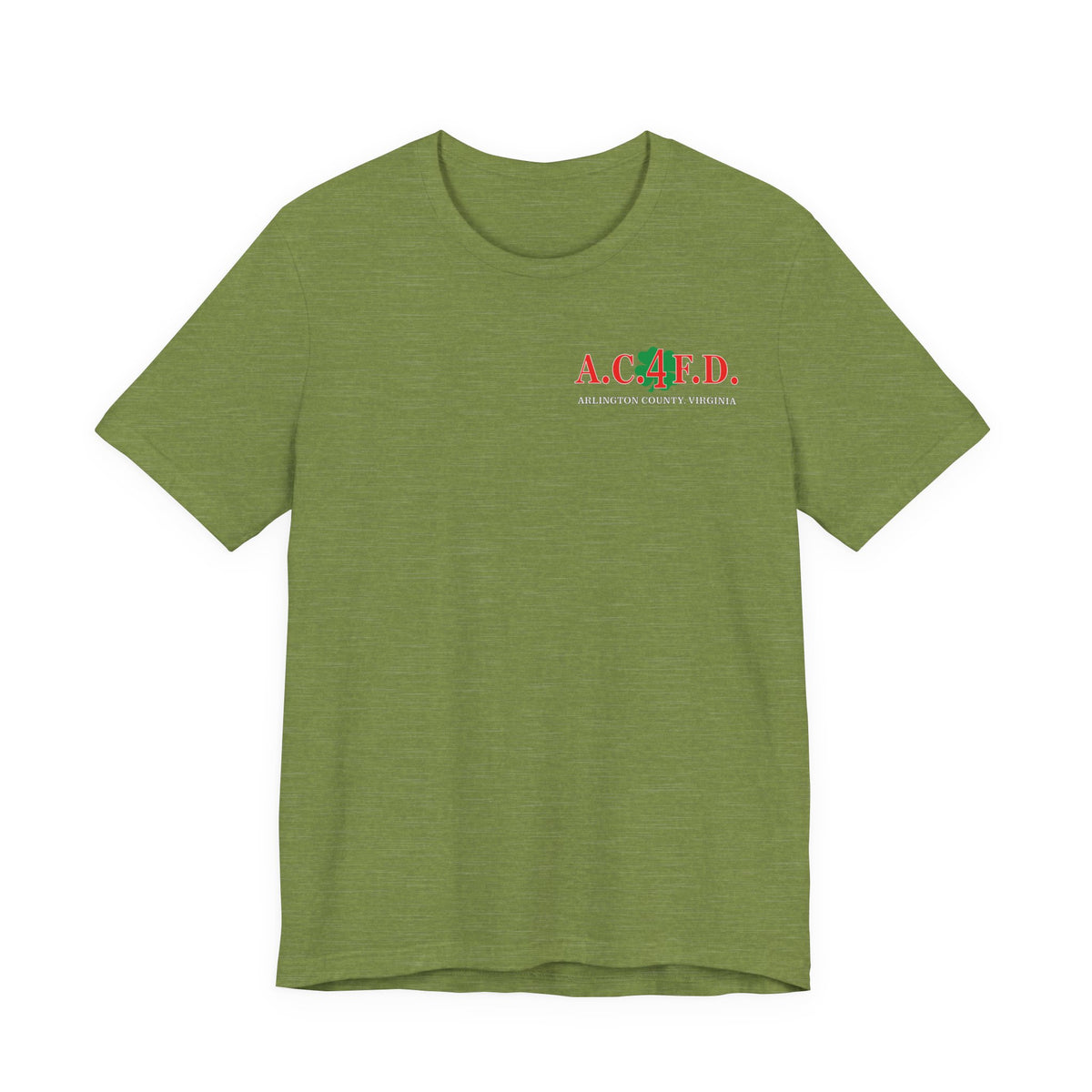 Station 4 Clover Back - Bella+Canvas Soft Unisex Tee