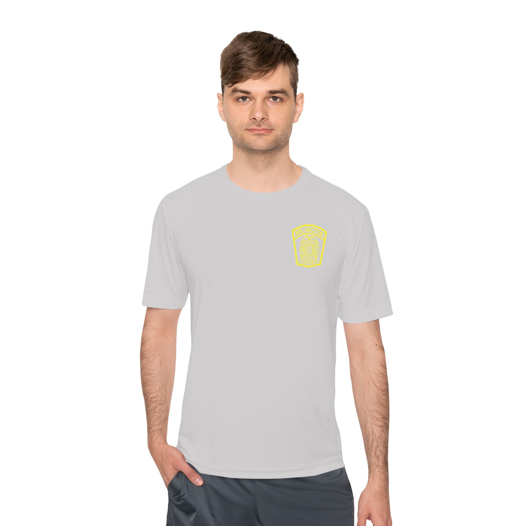 ACFD Officer Old Patch - Sport-Tek ST350 Unisex Moisture Wicking Tee