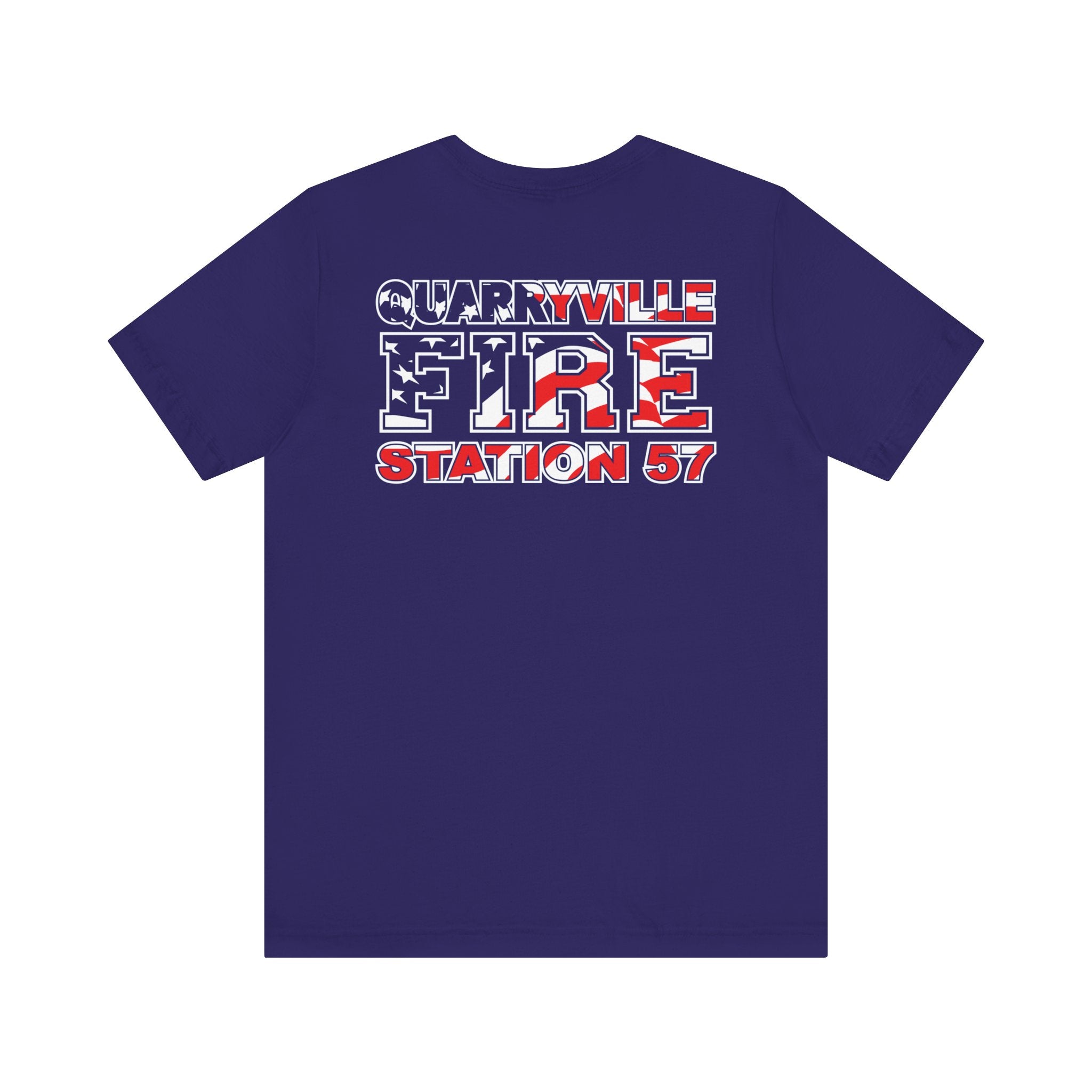 Quarryville PA Vol. Fire  - Bella+Canvas Soft Jersey Cotton Unisex Tee