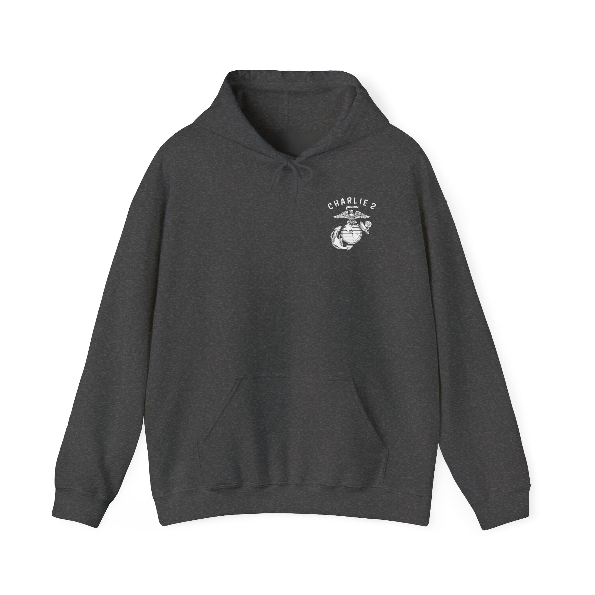 Charlie 2 Ronin (white Logo) - Gildan Heavy Blend™ Hooded Sweatshirt