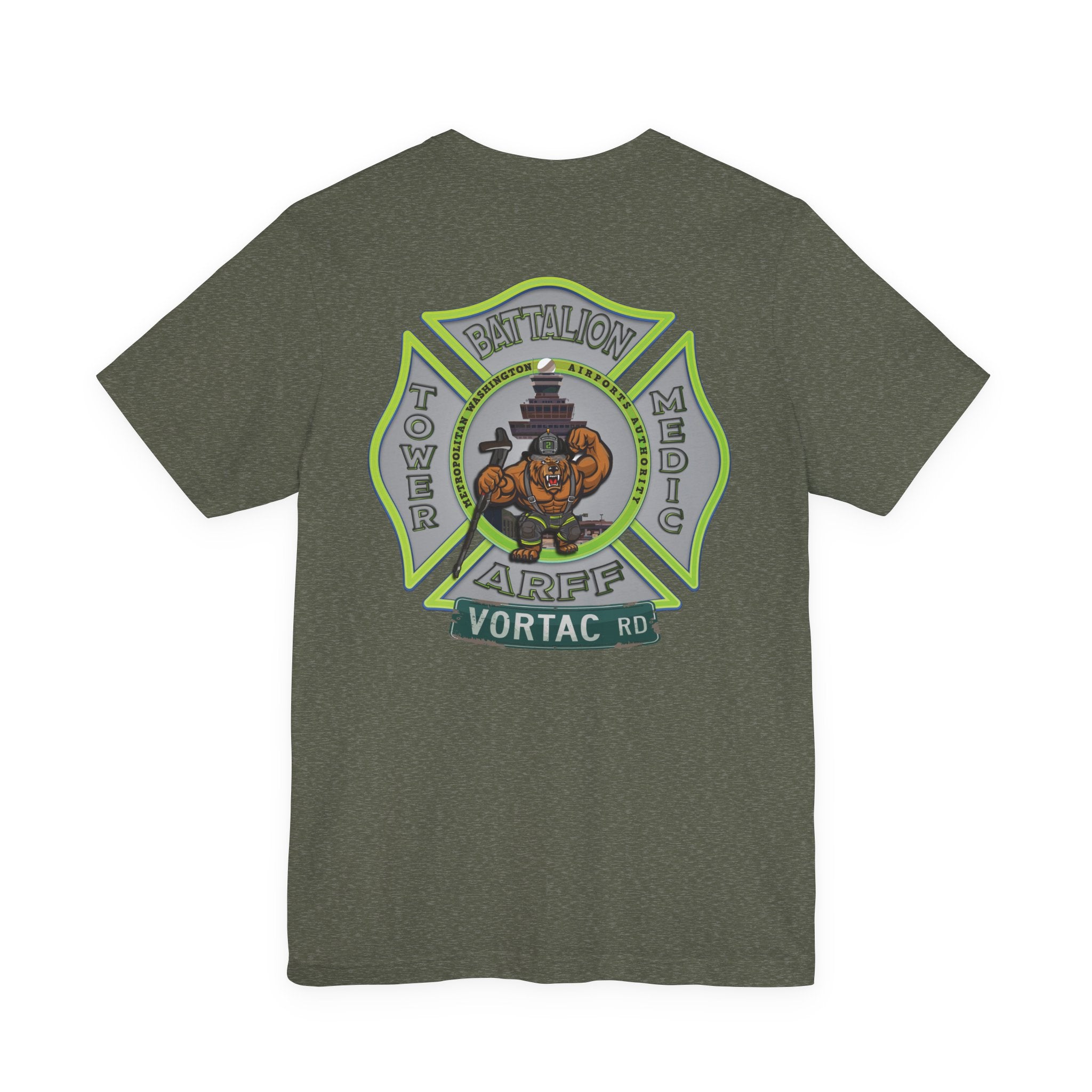 MWAA 302 The Real Dulles South Shirt - Bella+Canvas Soft Cotton Unisex Tee