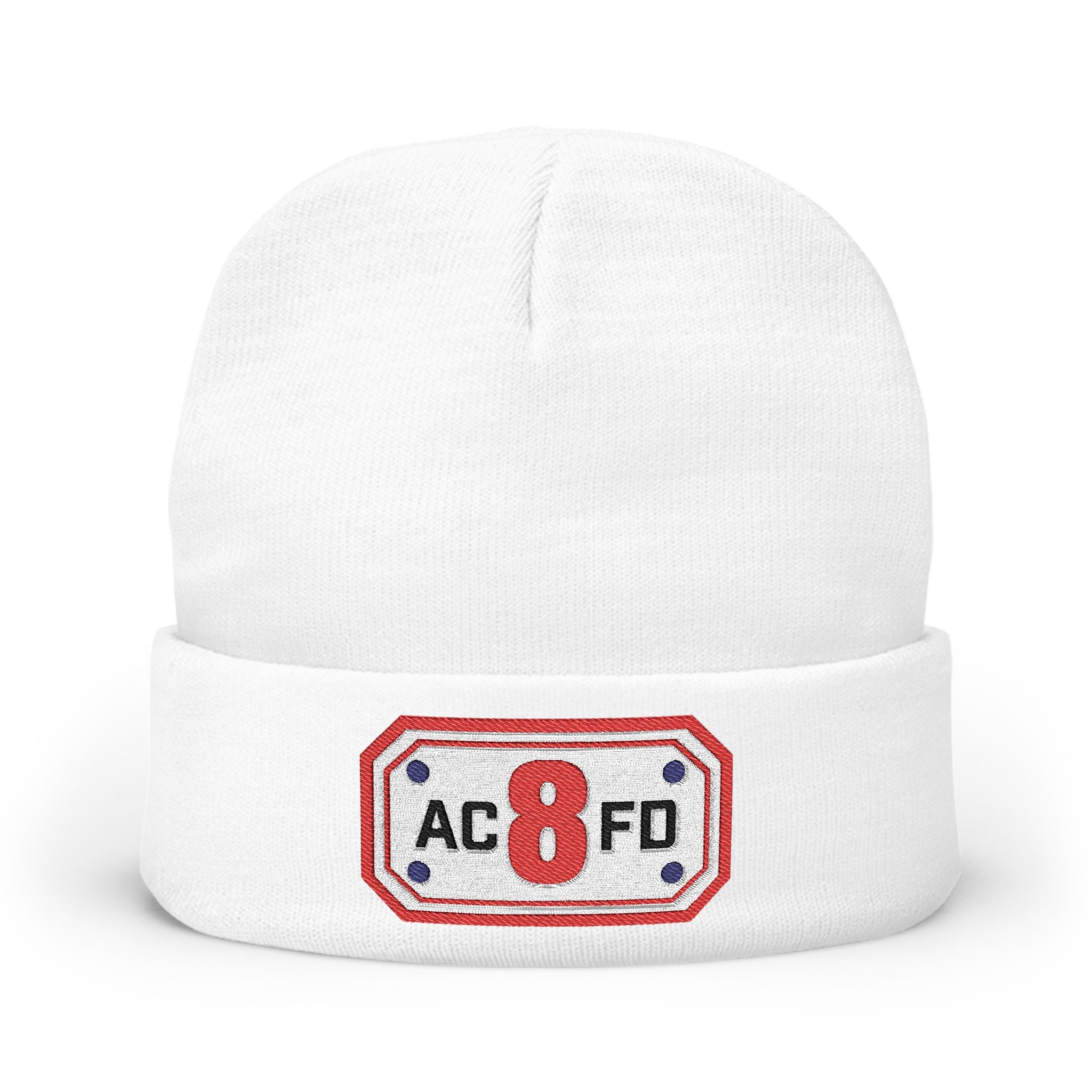 Arlington Engine 8 - Knit Beanie (Embroidery)