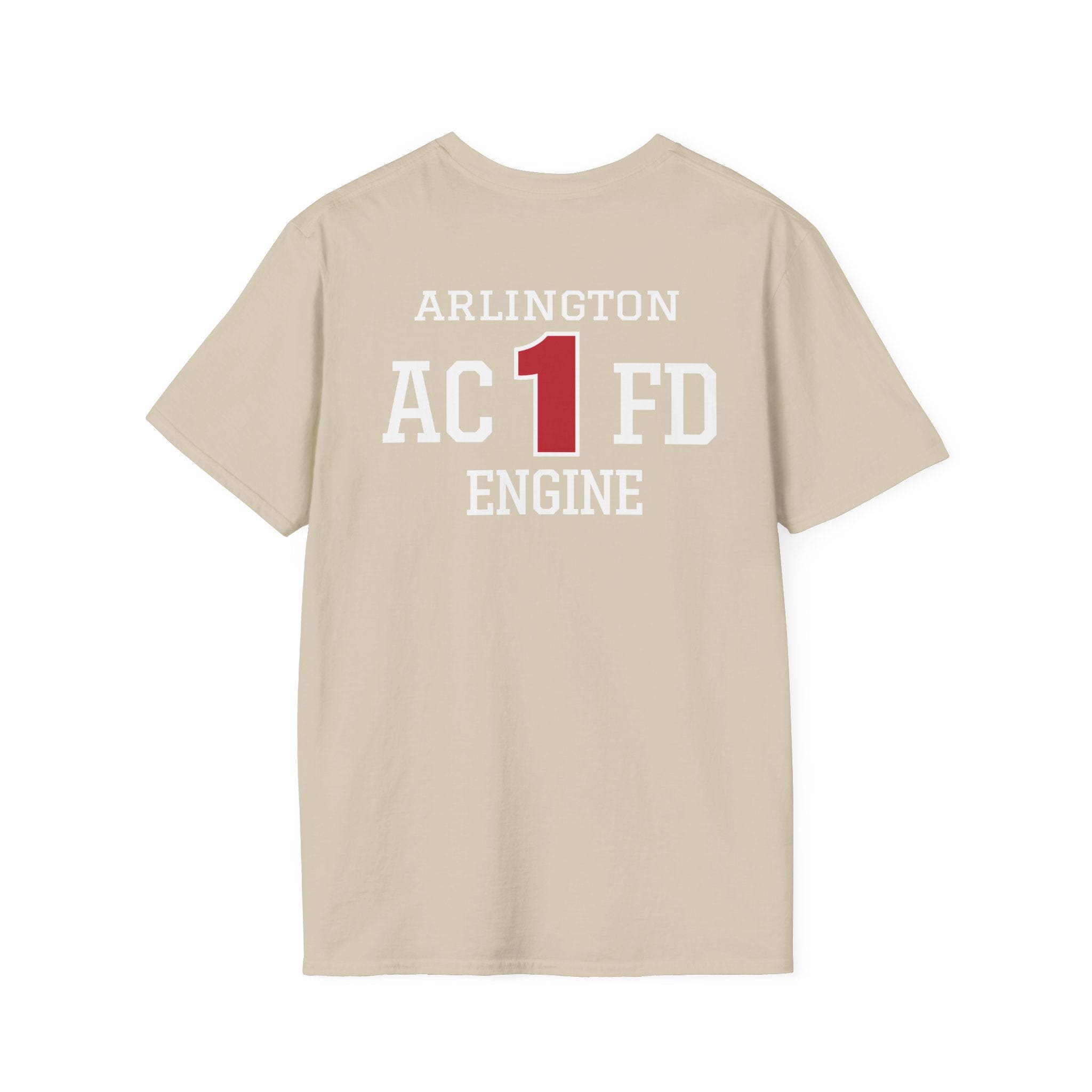 Arlington Engine 1 - Gildan Soft Cotton Softstyle T-Shirt