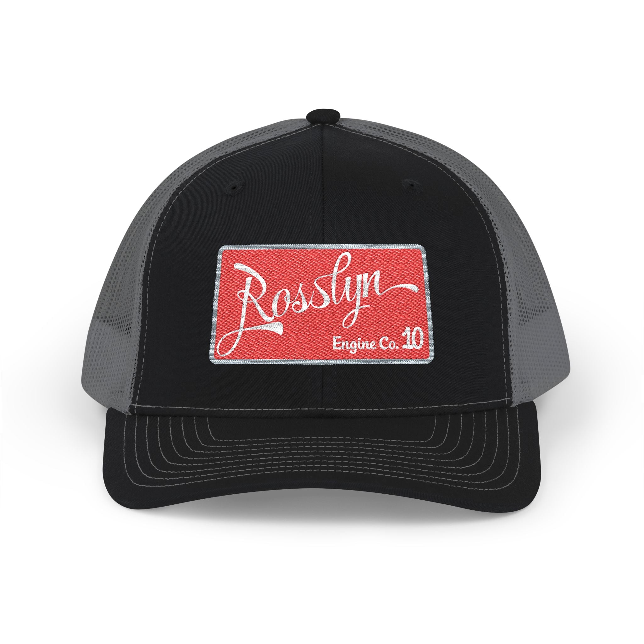 Rossyln Engine co 10 - Snapback Trucker (Richardson 112 Style Hat)