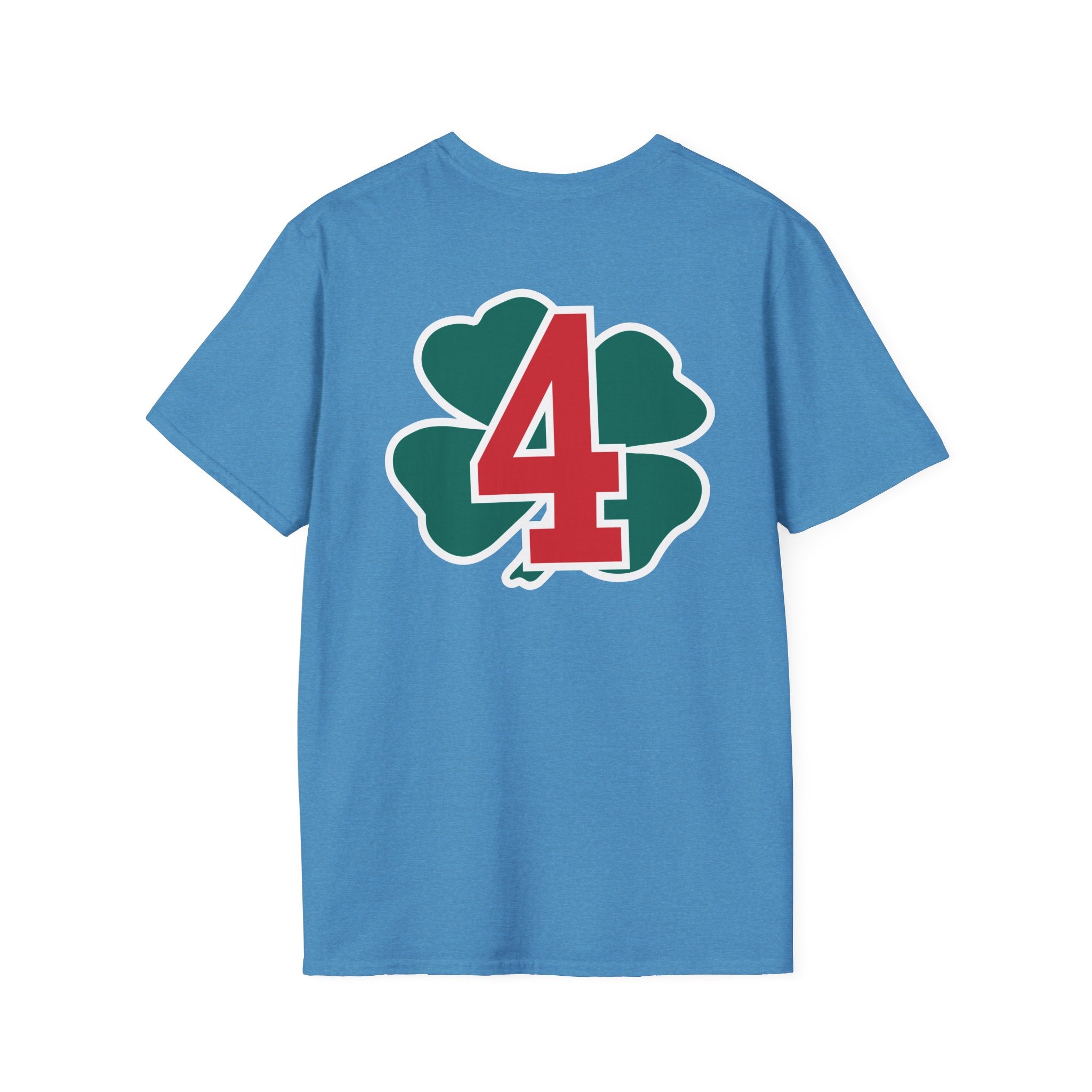 Station 4  acfd clover front/clover back - Gildan Soft Cotton Softstyle T-Shirt