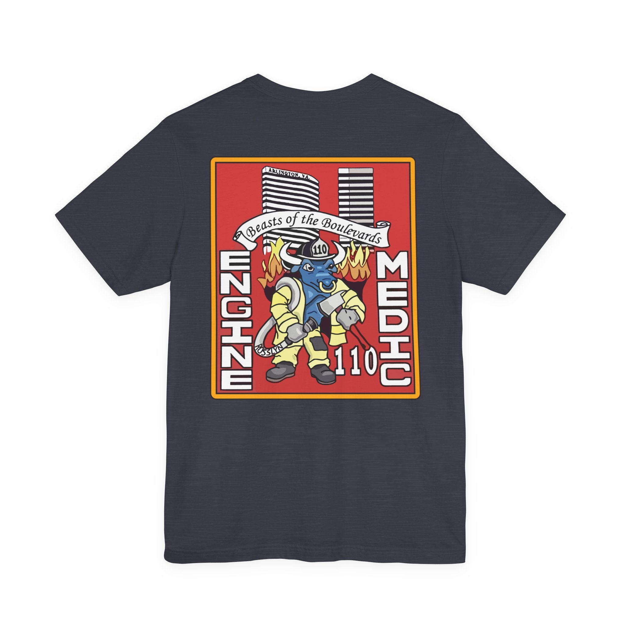 Station 10 Beast Front and Back - Bella+Canvas Soft Unisex Tee