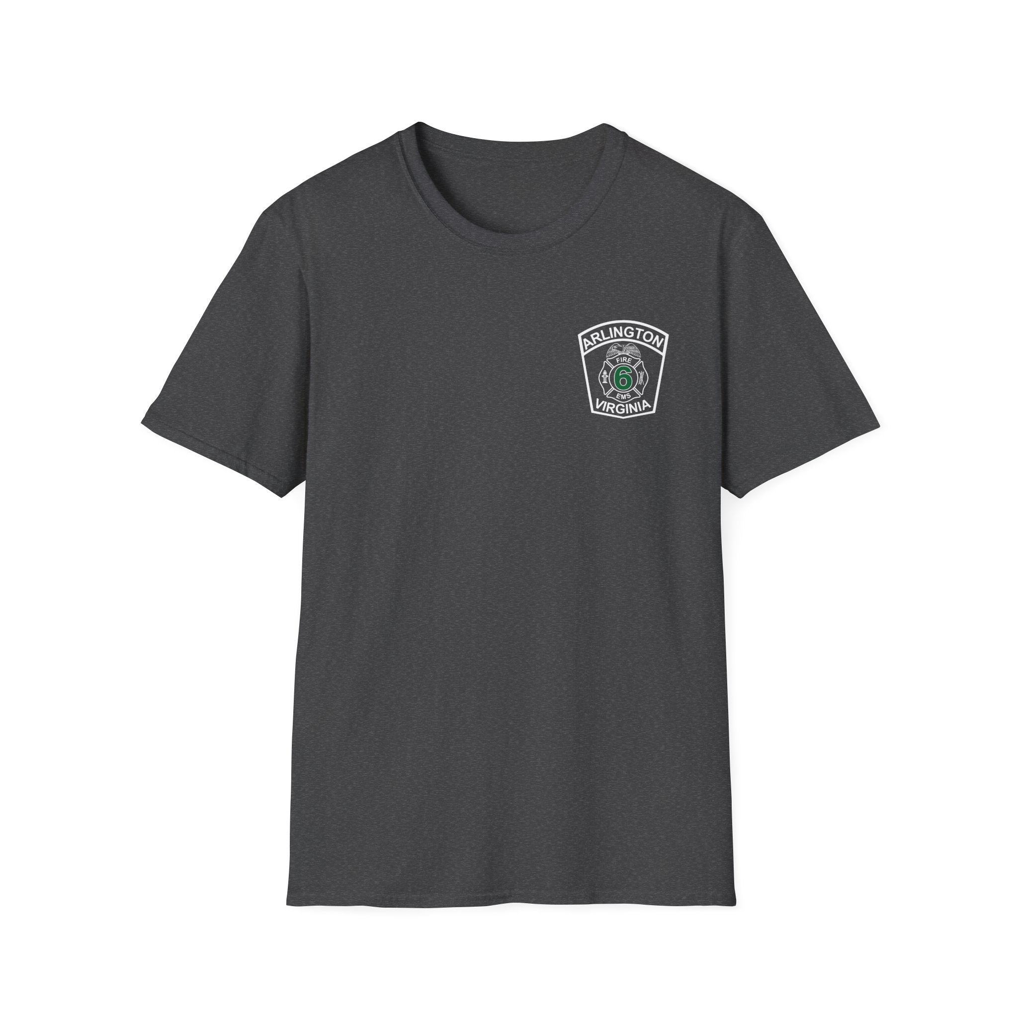 Truck 6 Falls Church - Gildan Soft Cotton Softstyle T-Shirt