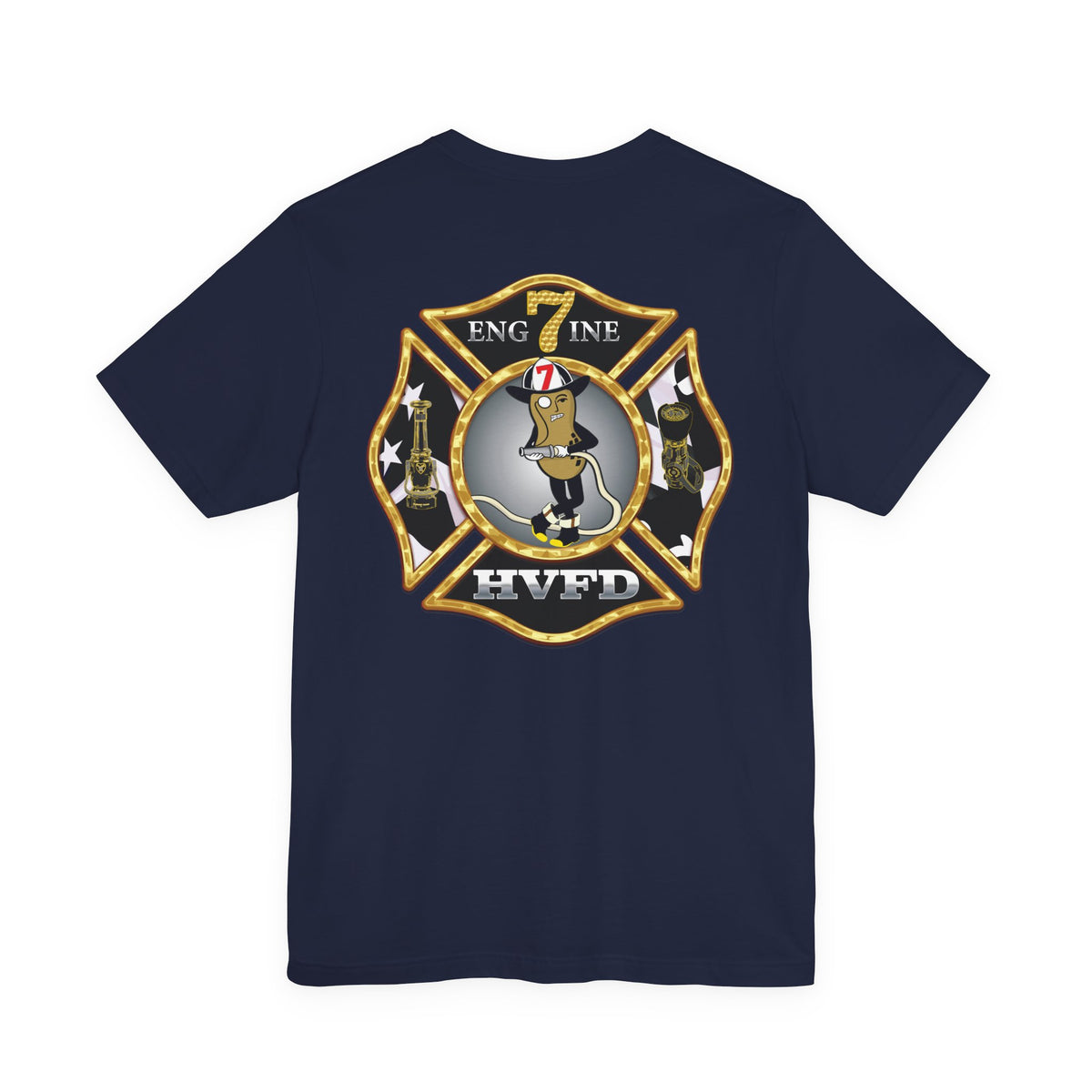 Hollywood MD Eng7ine New logo - Unisex Soft Jersey Short Sleeve Tee