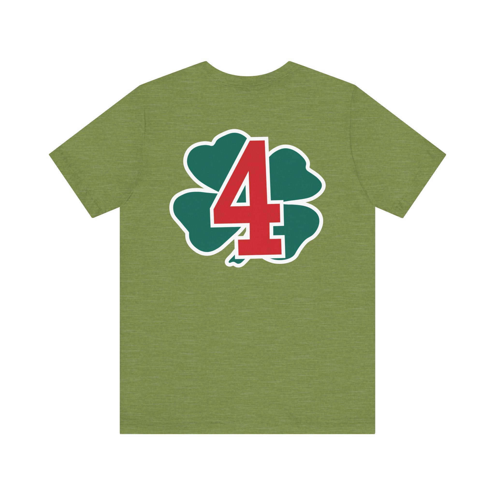 Station 4 Clover Back - Bella+Canvas Soft Unisex Tee