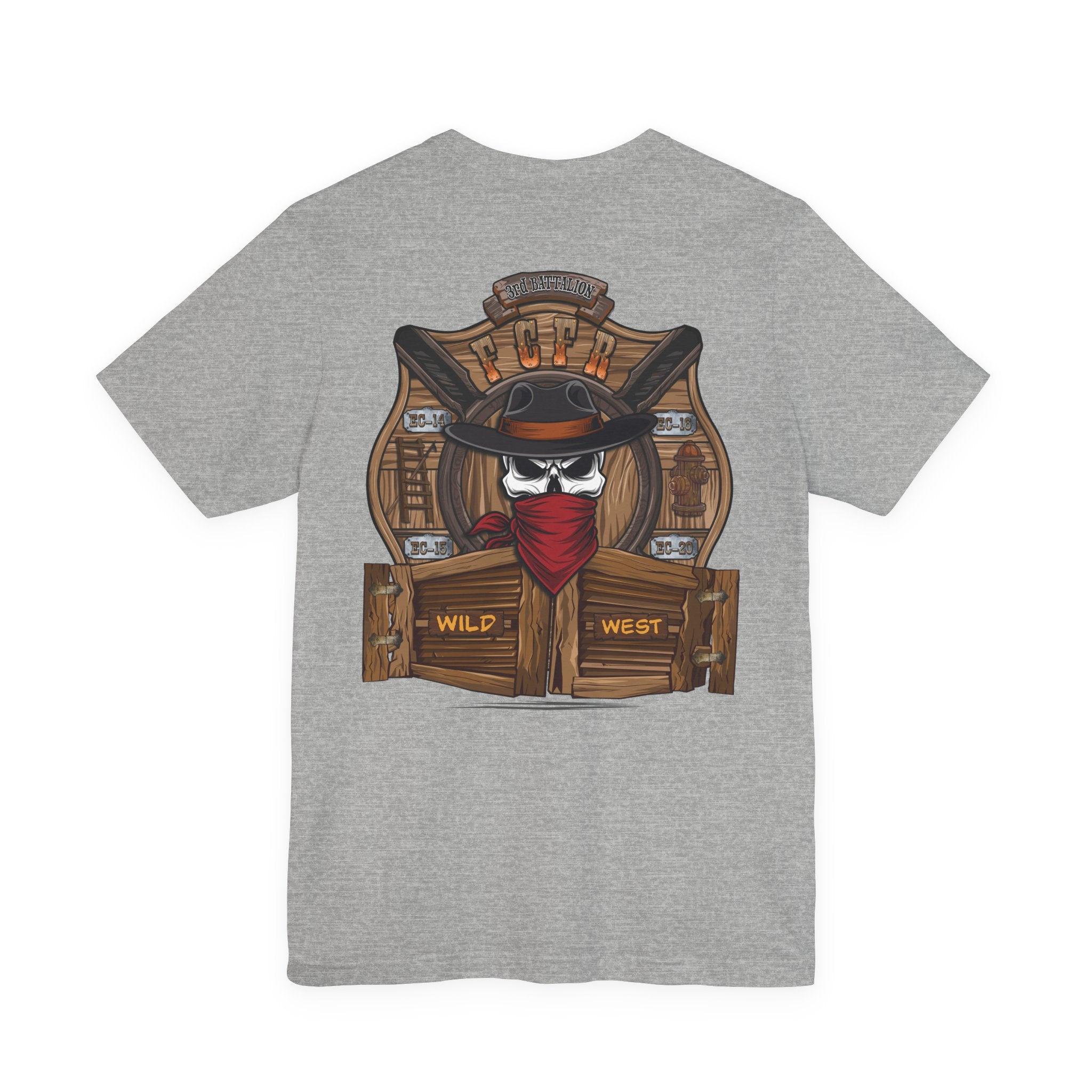 Frederick County VA Fire 3rd Battalion - Bella+Canvas Soft Unisex Tee