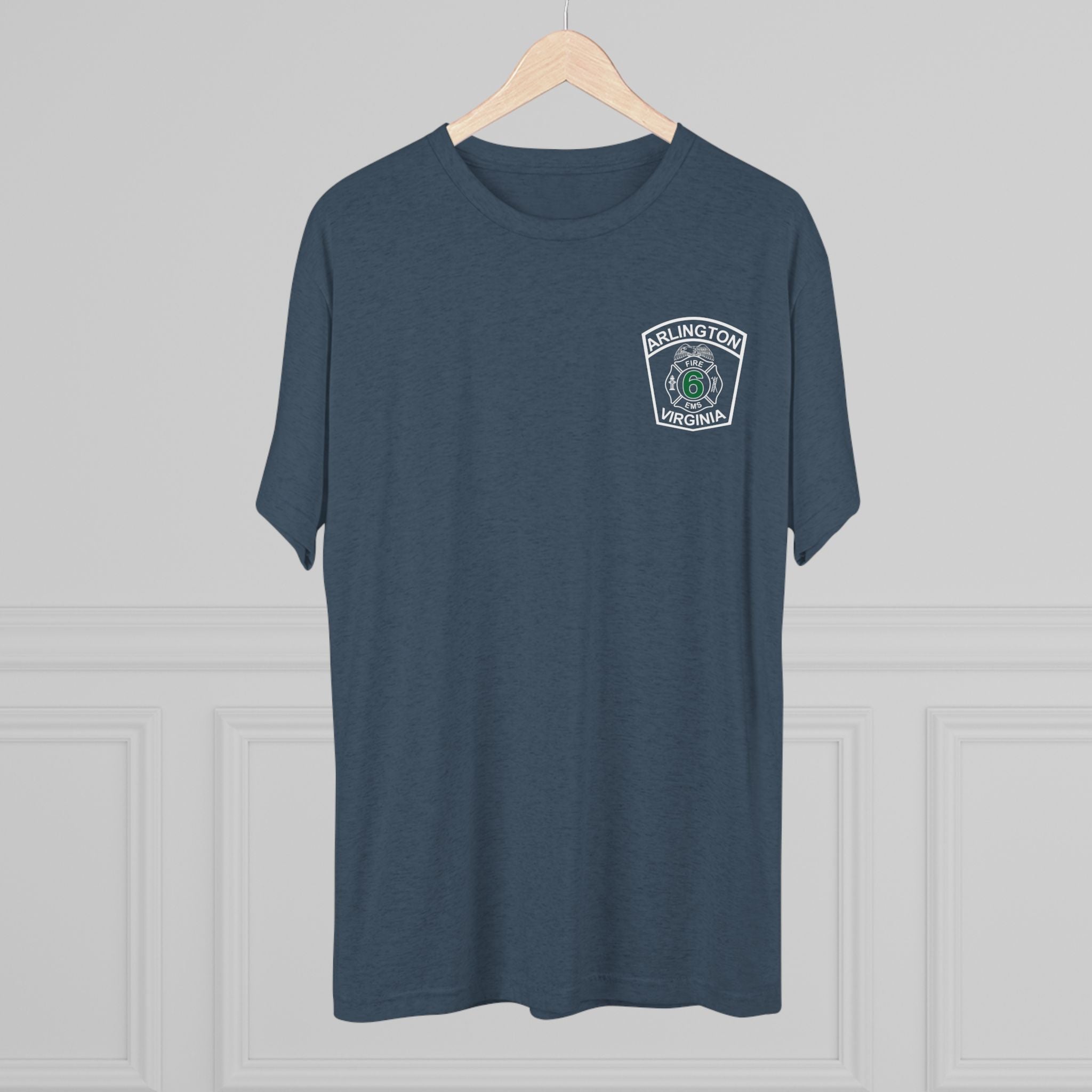 Truck 6 Arlington - NextLevel Tri-Blend Crew Tee