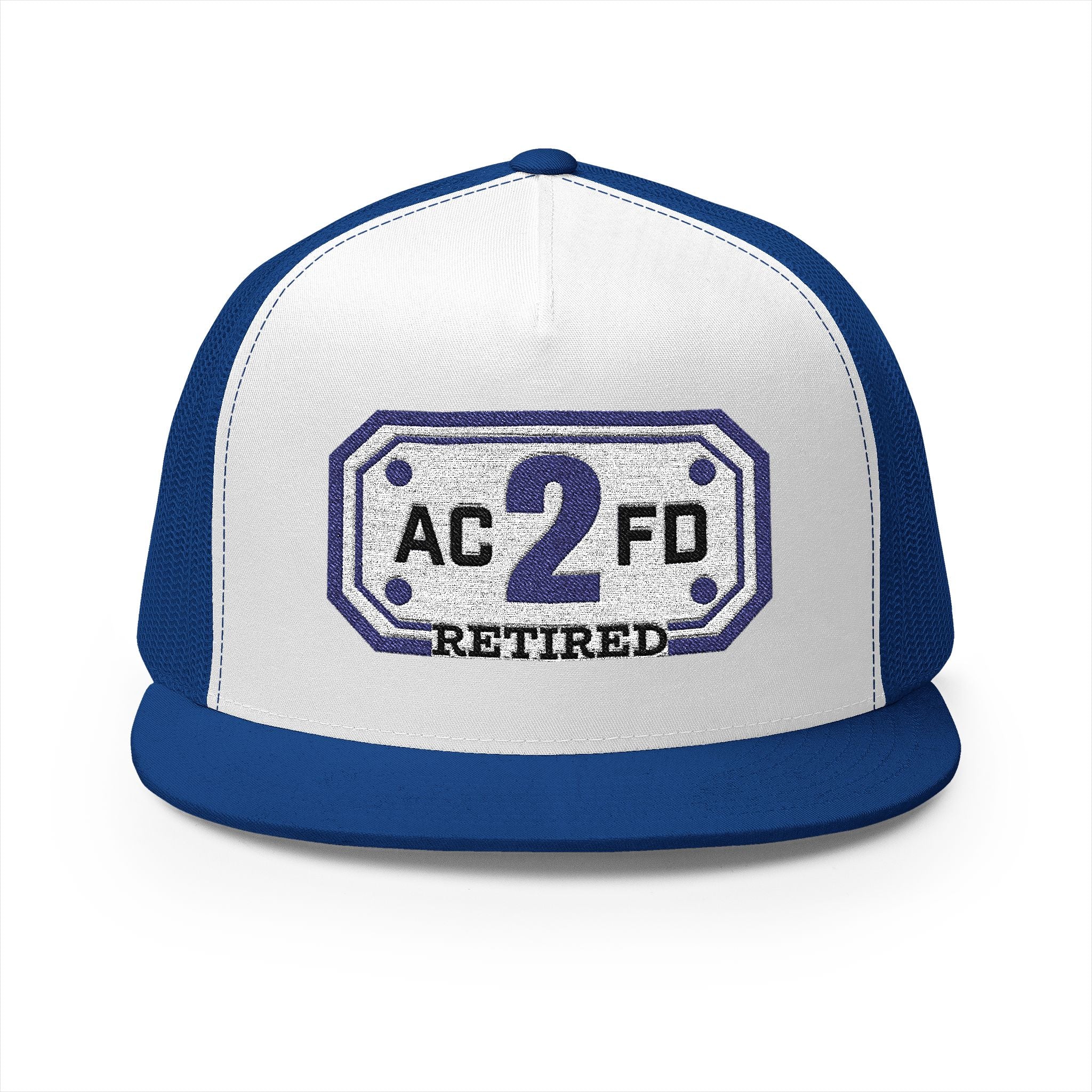 Retired Arlington Rescue 2 - 5 Panel Trucker Cap (Embroidery)