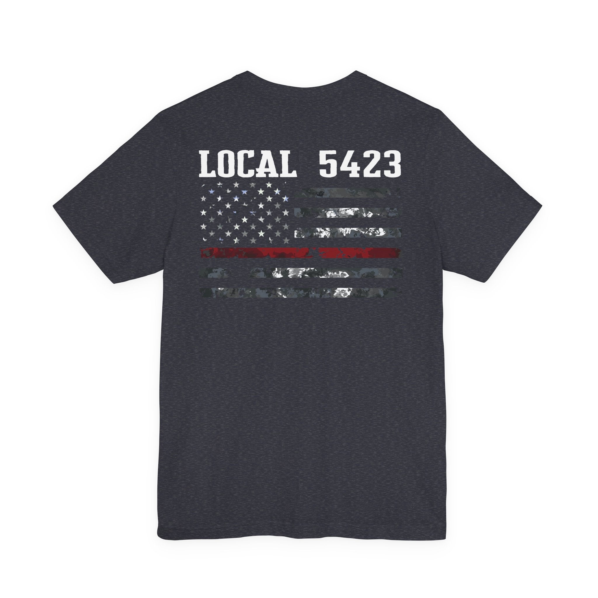 Manheim Township Local 5423 white - Bella+Canvas Soft Unisex Tee