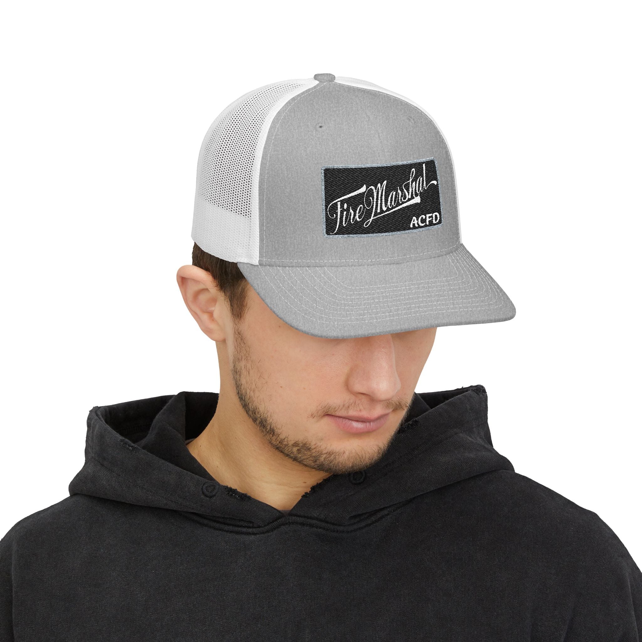 Arlington Fire Marshal - Snapback Trucker (Richardson 112 Style Hat)