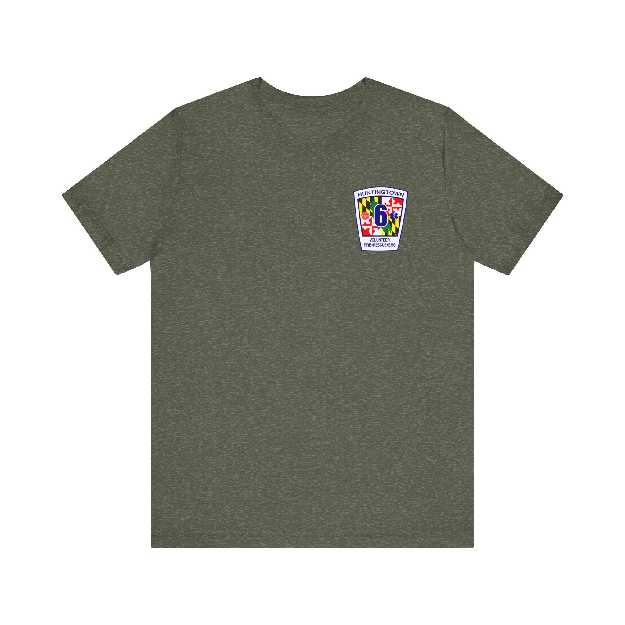Huntingtown Vol. Fire Boat 6 - Bella+Canvas Soft Unisex Tee