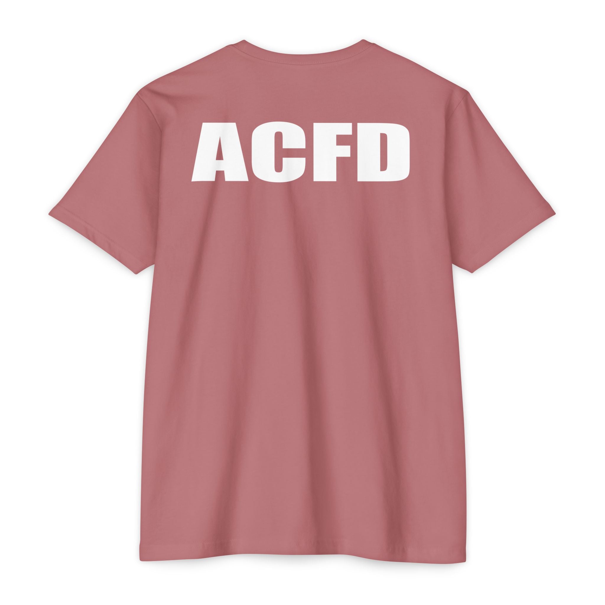 ACFD Firefighter - 60% cotton / 40% polyester Unisex CVC Jersey T-shirt