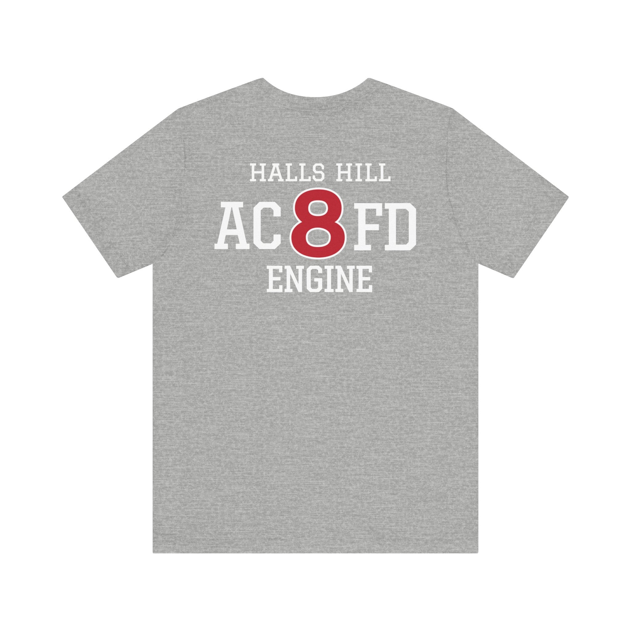 Engine 8 Halls Hill - Bella+Canvas Soft Unisex Tee