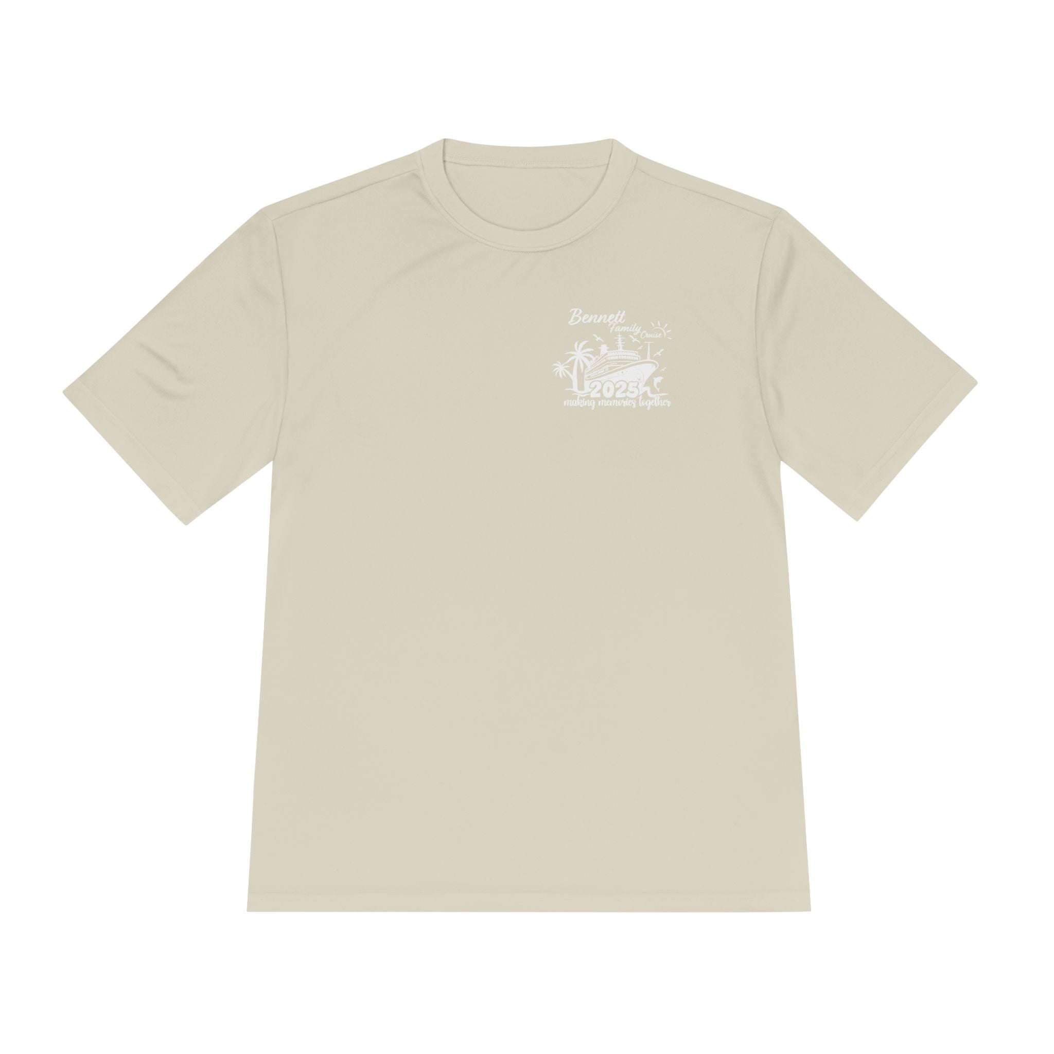 Bennet Family Cruise White Text- Unisex Moisture Wicking Tee