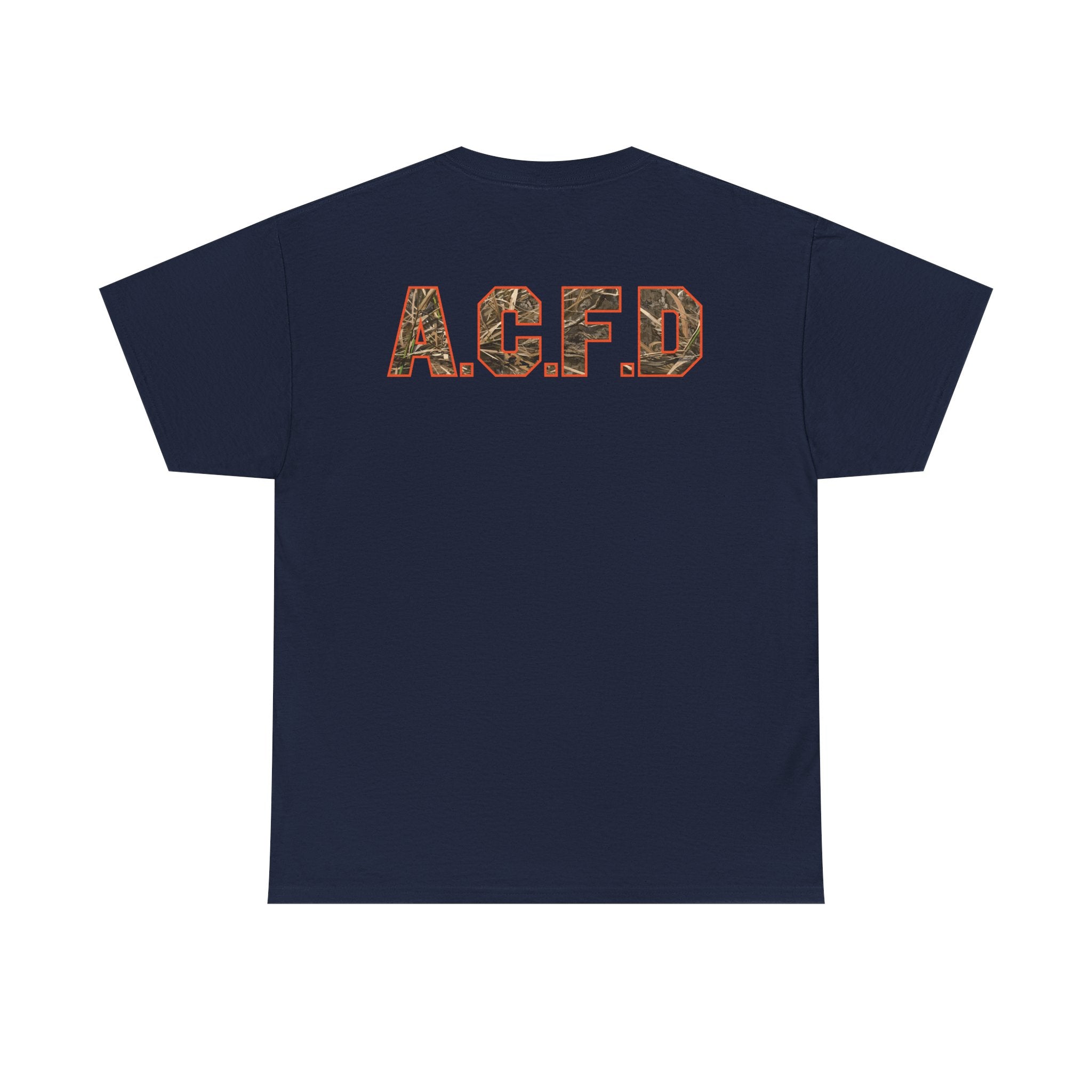 Heavy Cotton Unisex Tee - Arlington Camo Deer Hunter