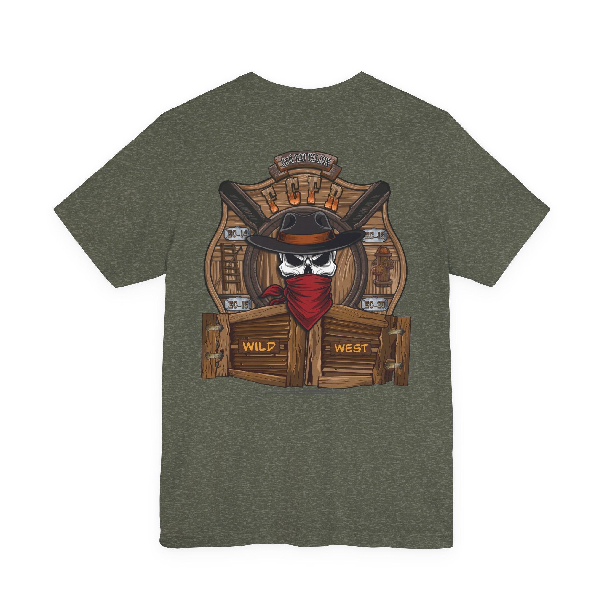 Frederick County VA Fire 3rd Battalion - Bella+Canvas Soft Unisex Tee