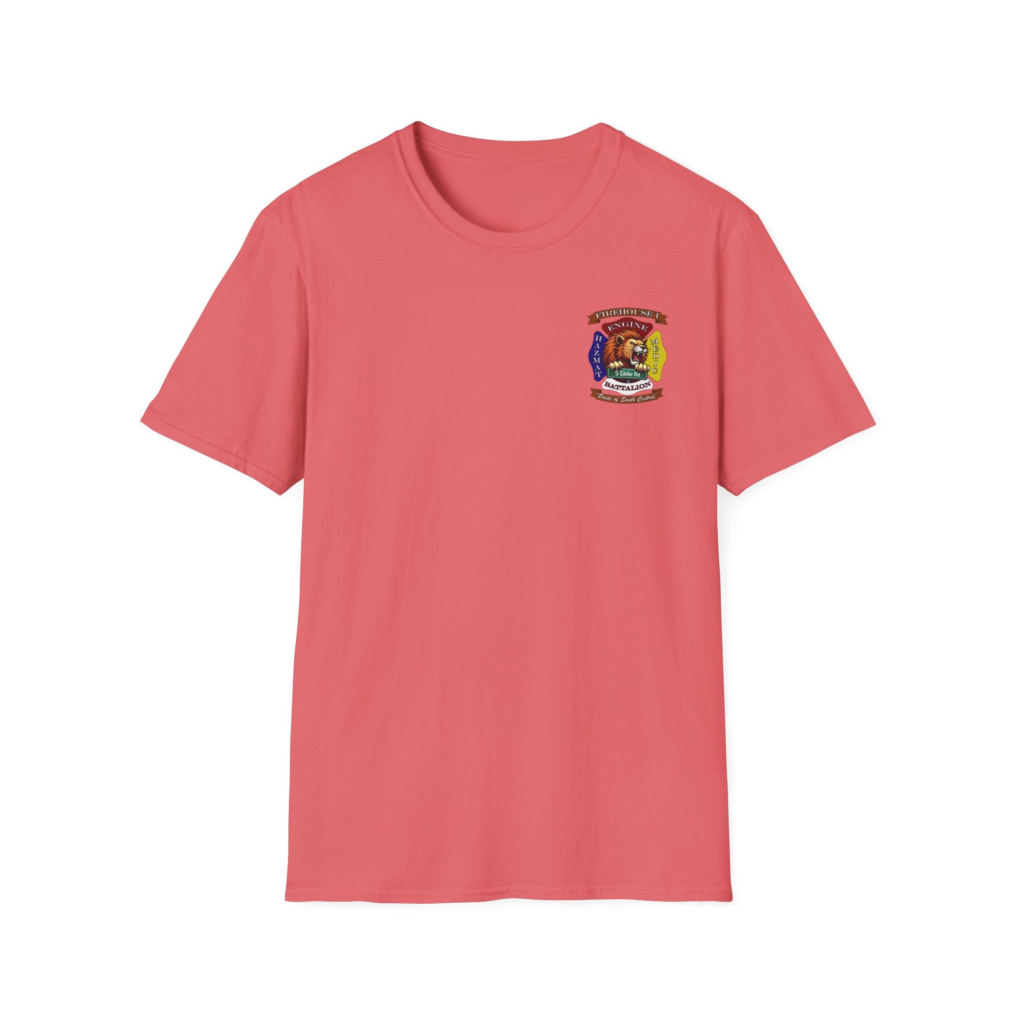 "South Central" Station 1 (version 4) - Gildan Soft Cotton Softstyle T-Shirt