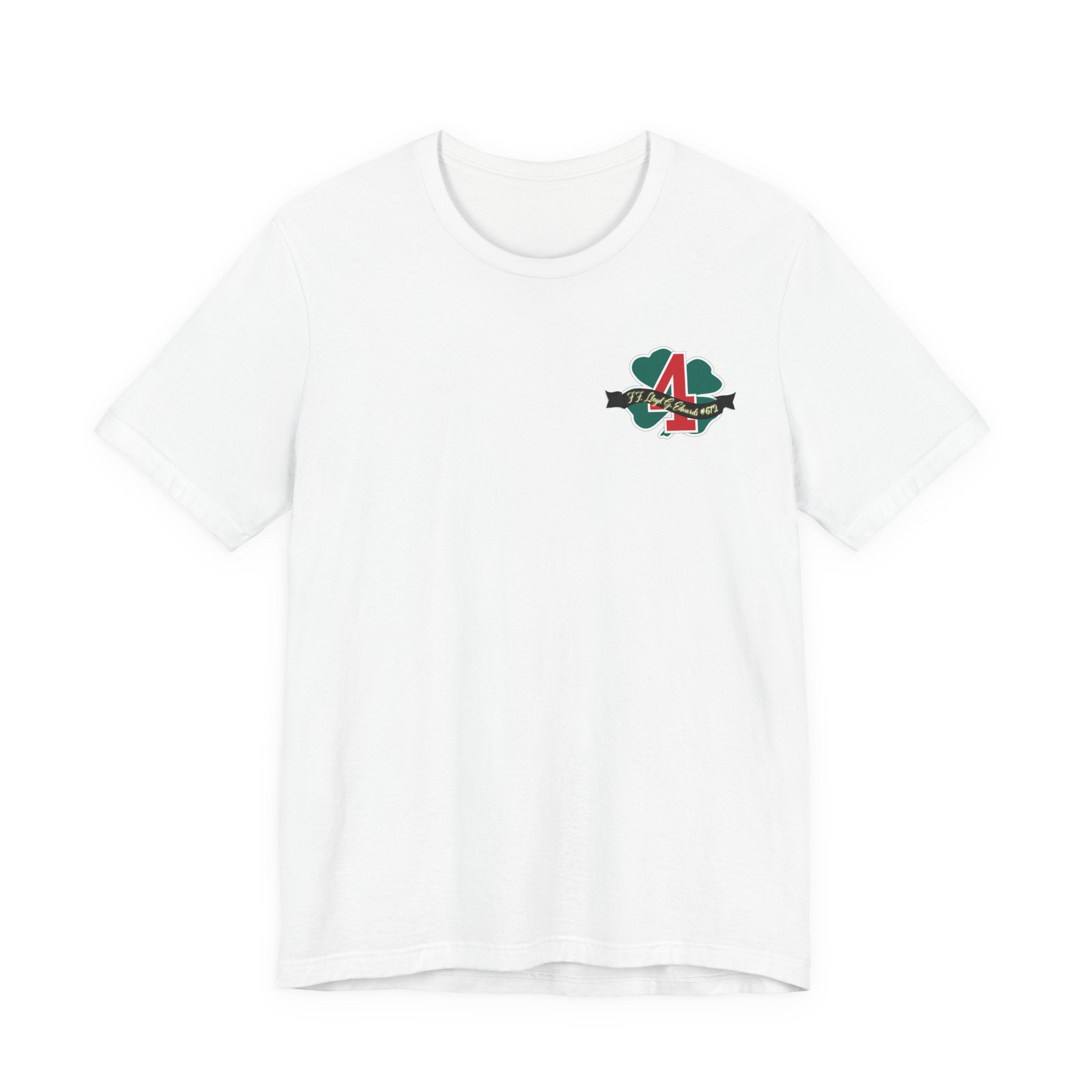 Clover Lloyd Edwards Memorial Shirt  - Unisex Jersey Short Sleeve Tee