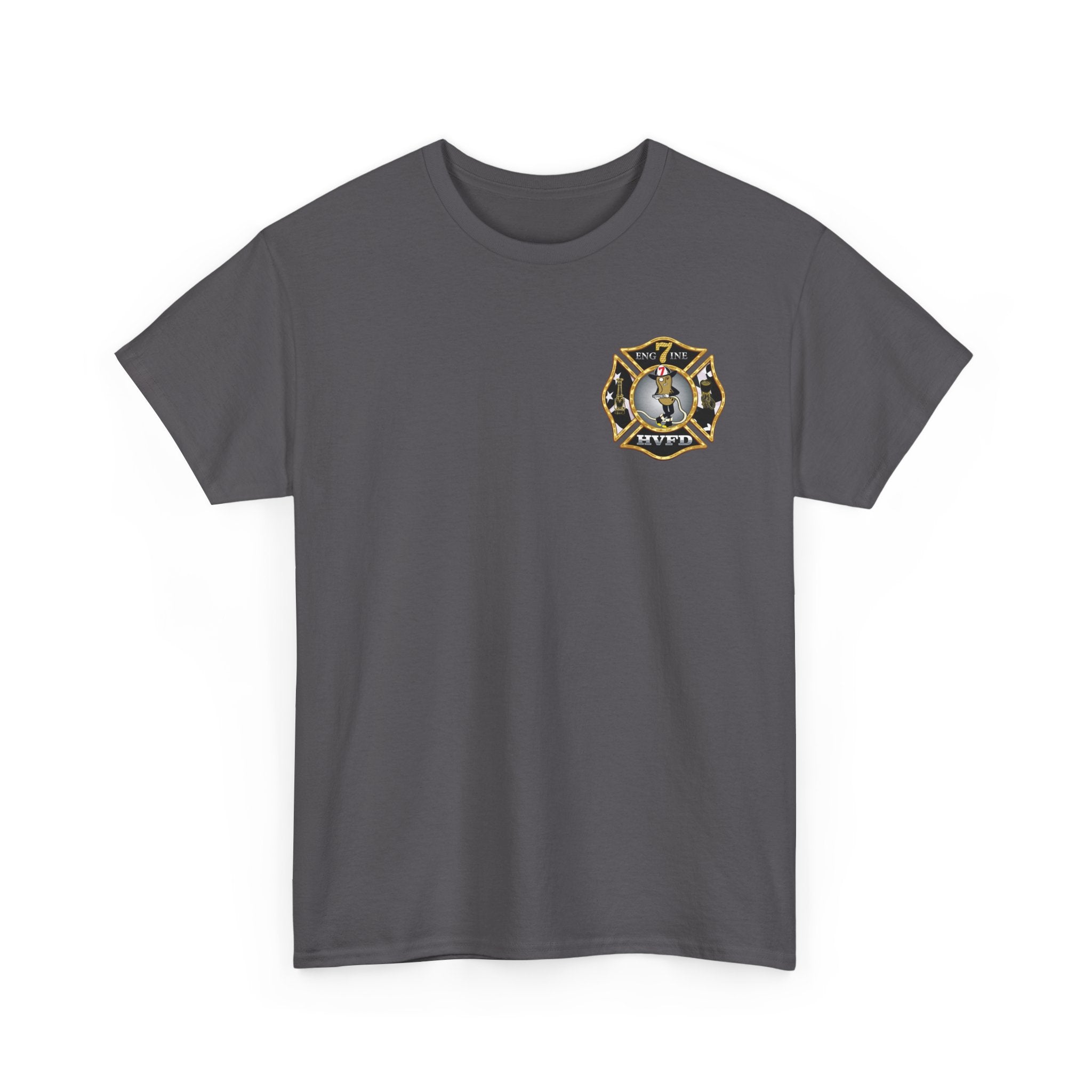 Hollywood MD Vol. Fire Eng7ine - Heavy Cotton Unisex Tee