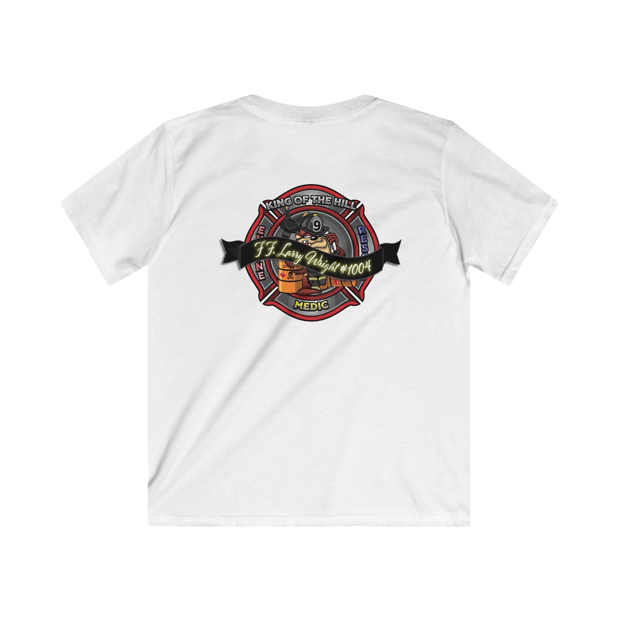 Kids Youth - Larry Wright Memorial Shirt - Kids Youth Gildan Softstyle Tee